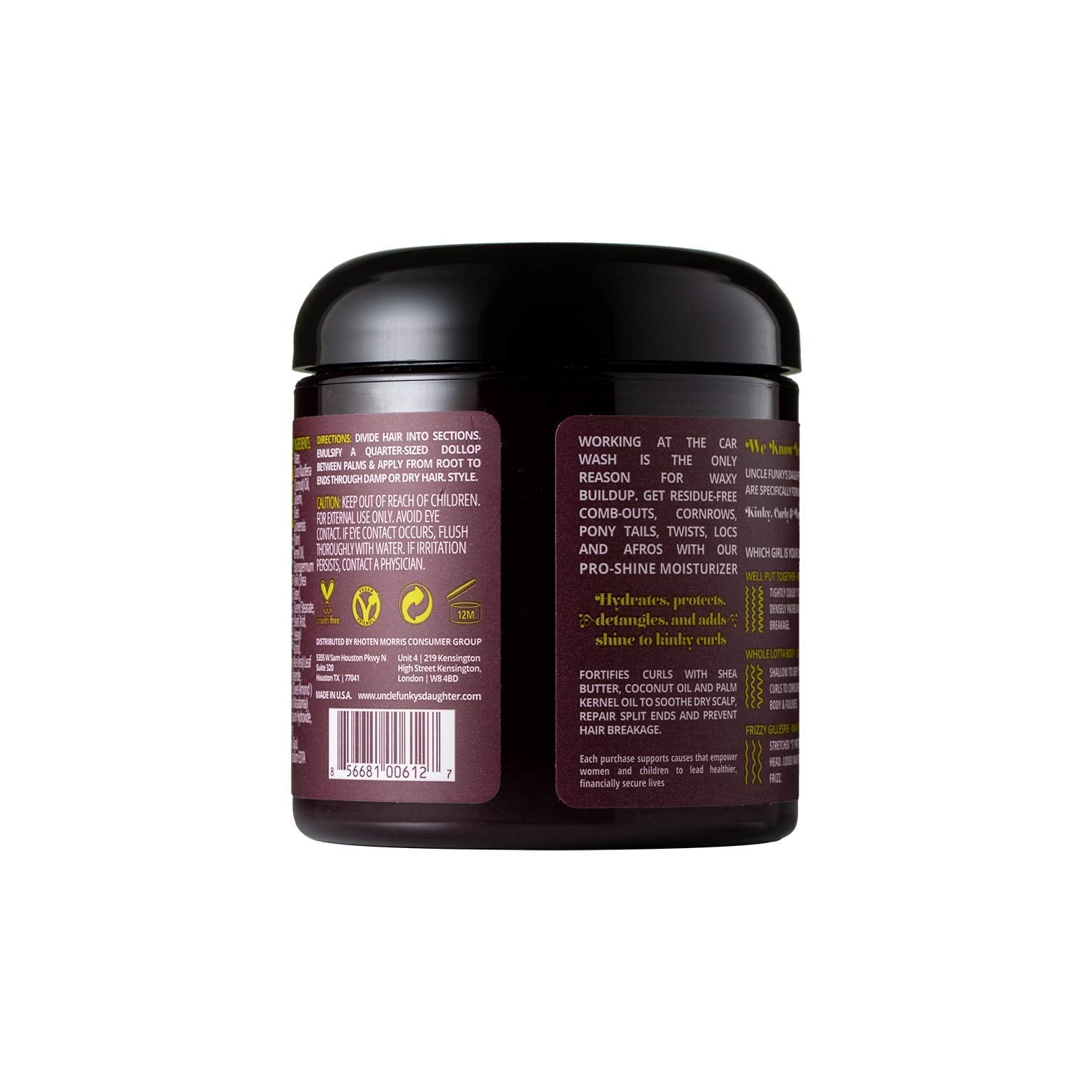 Uncle Funky's Daughter Extra Butter Curl Forming Creme – 8 oz
