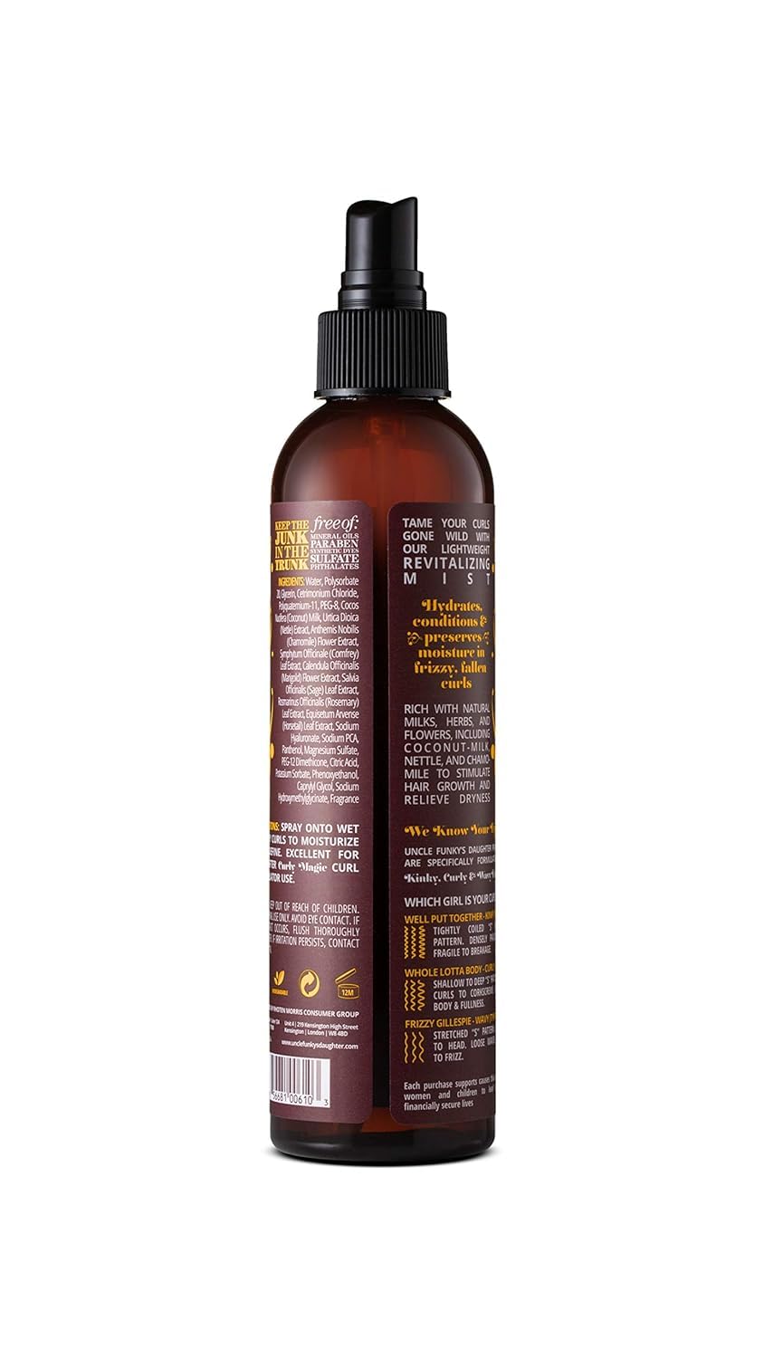 Uncle Funky's Daughter Thirsty Curls Leave-In Curl Revitalizer – Hydration & Curl Definition