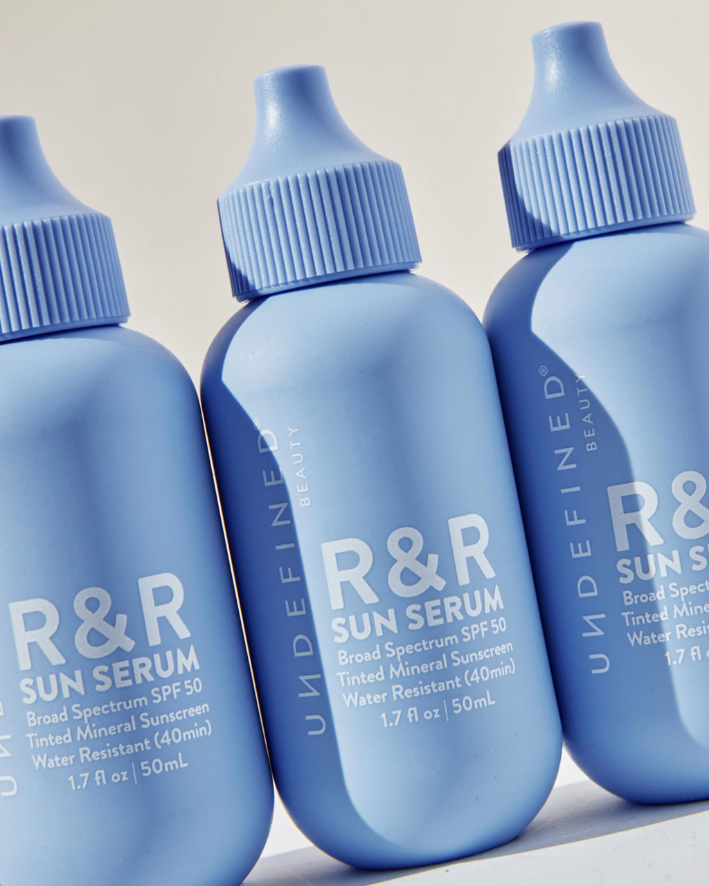 Undefined Beauty R&R Sun Serum — Tinted Mineral SPF 50, UVA/UVB Protection