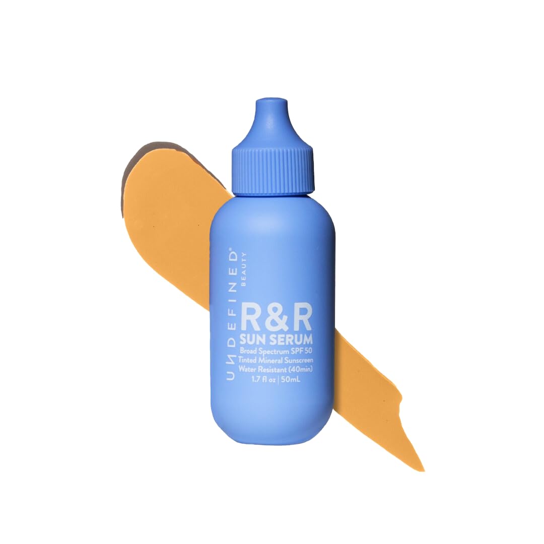 Undefined Beauty R&R Sun Serum — Tinted Mineral SPF 50, UVA/UVB Protection