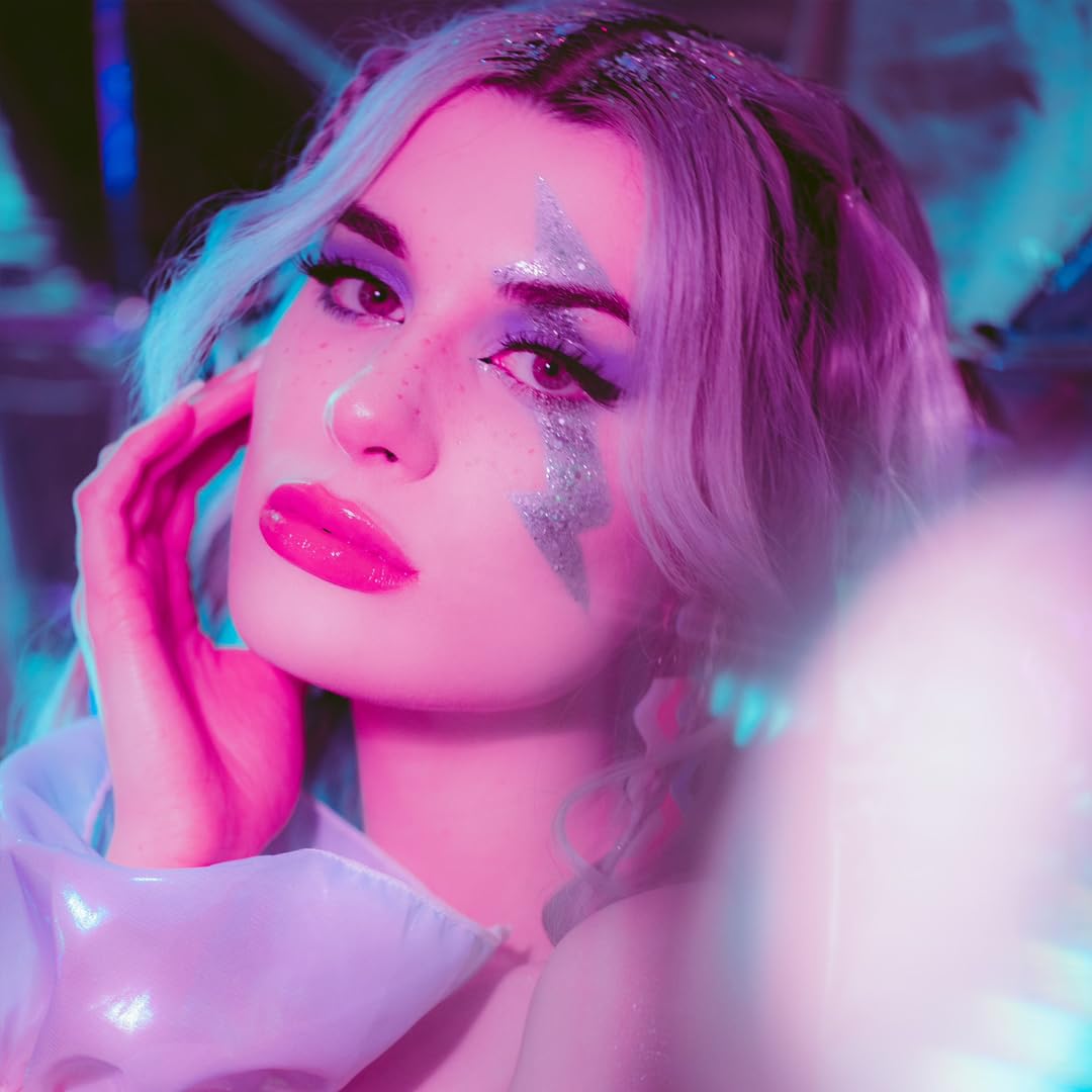 Unicorn Snot Lightning Drops Liquid Highlighter – Buildable Glow for Face & Body (Aqua Rose/Nymph) | Cruelty-Free