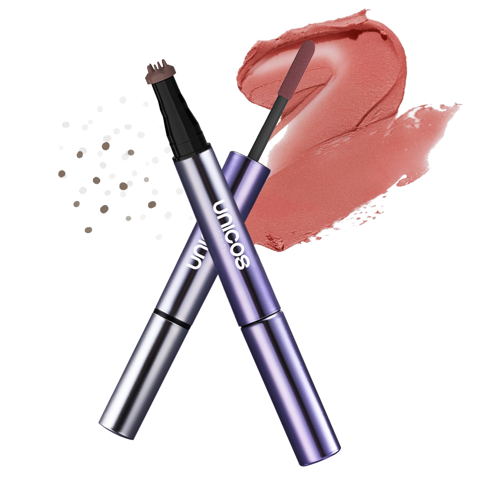 Unicos Freckle Stamp – 2-in-1 Freckle Pen with Blush (Natural, Quick-Dry, Waterproof)