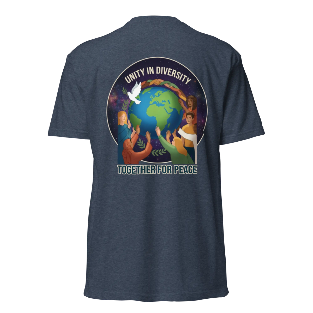 First Home of Peace Unisex Fitted T-Shirt - Next Level 6210