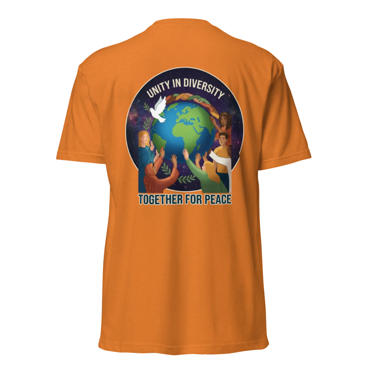 First Home of Peace Unisex Fitted T-Shirt - Next Level 6210