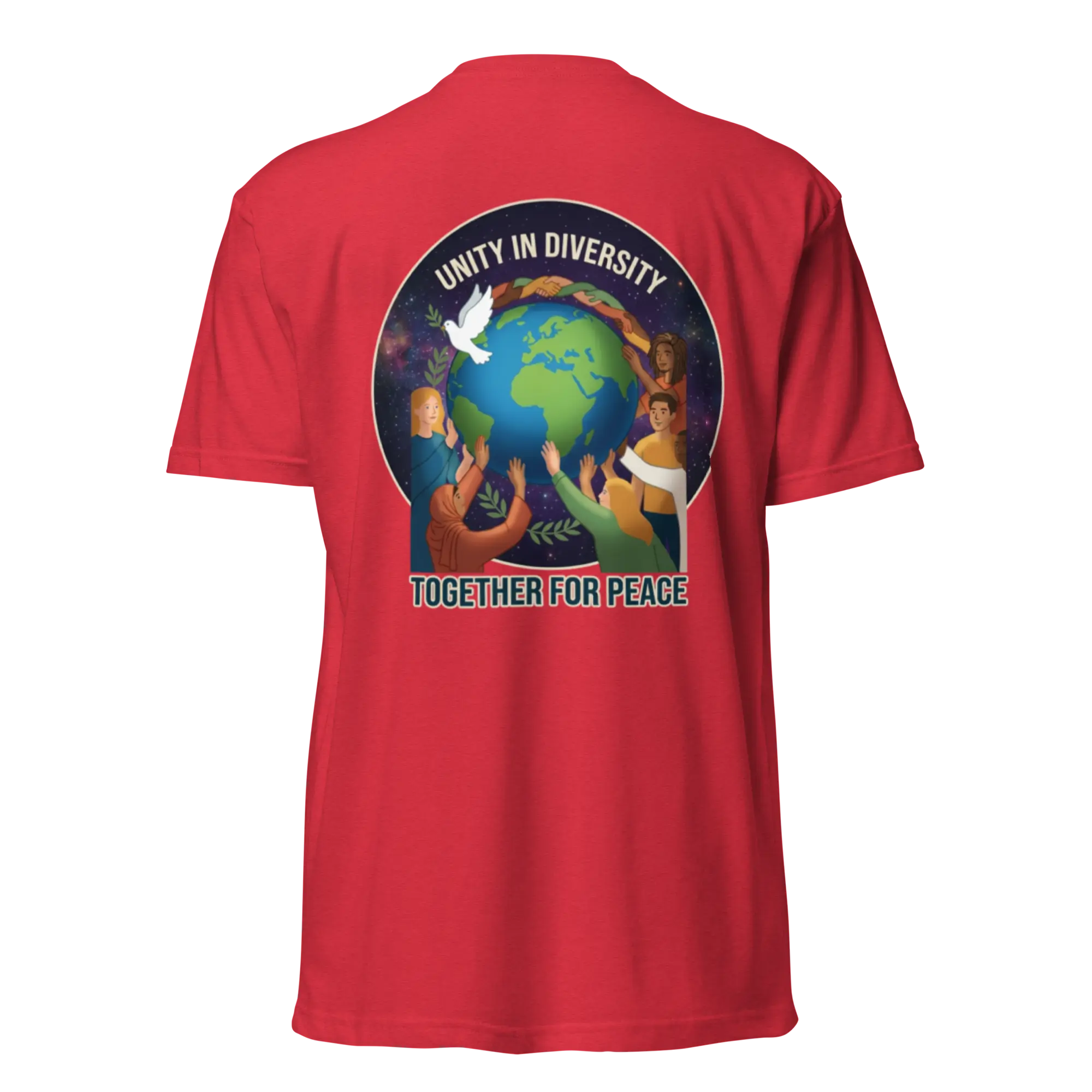 First Home of Peace Unisex Fitted T-Shirt - Next Level 6210