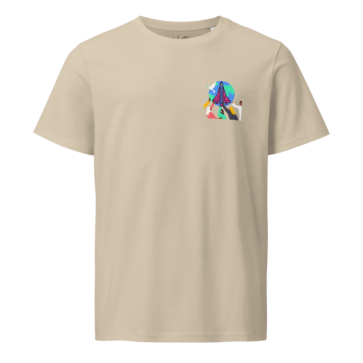 First Home Unisex organic mid-light t-shirt