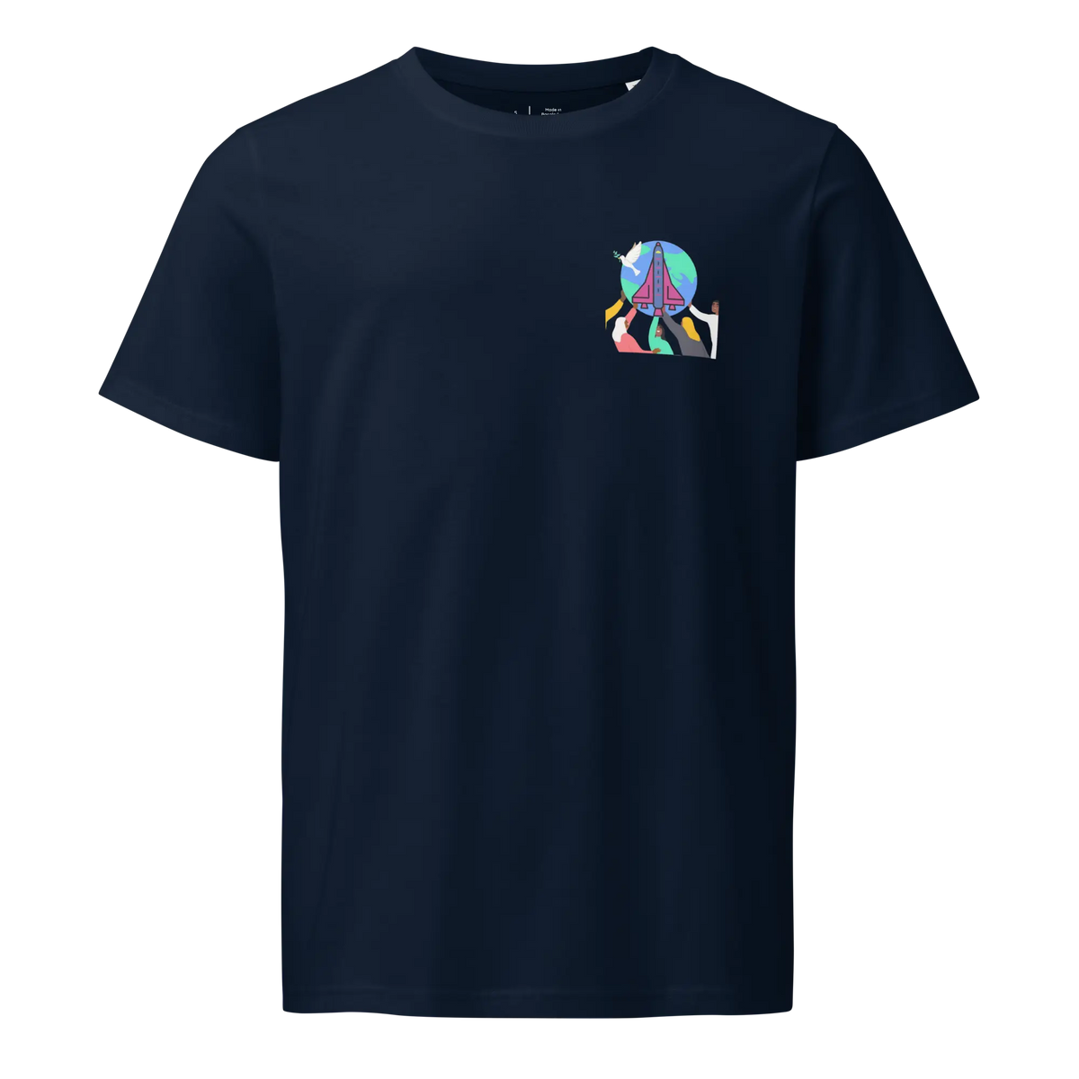 First Home Unisex organic mid-light t-shirt