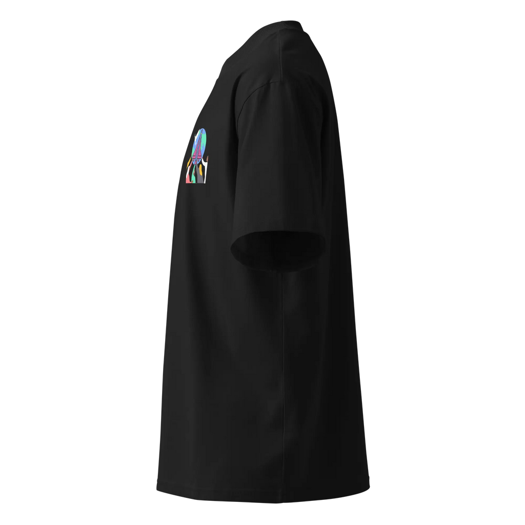 First Home Unisex organic oversized high neck t-shirt