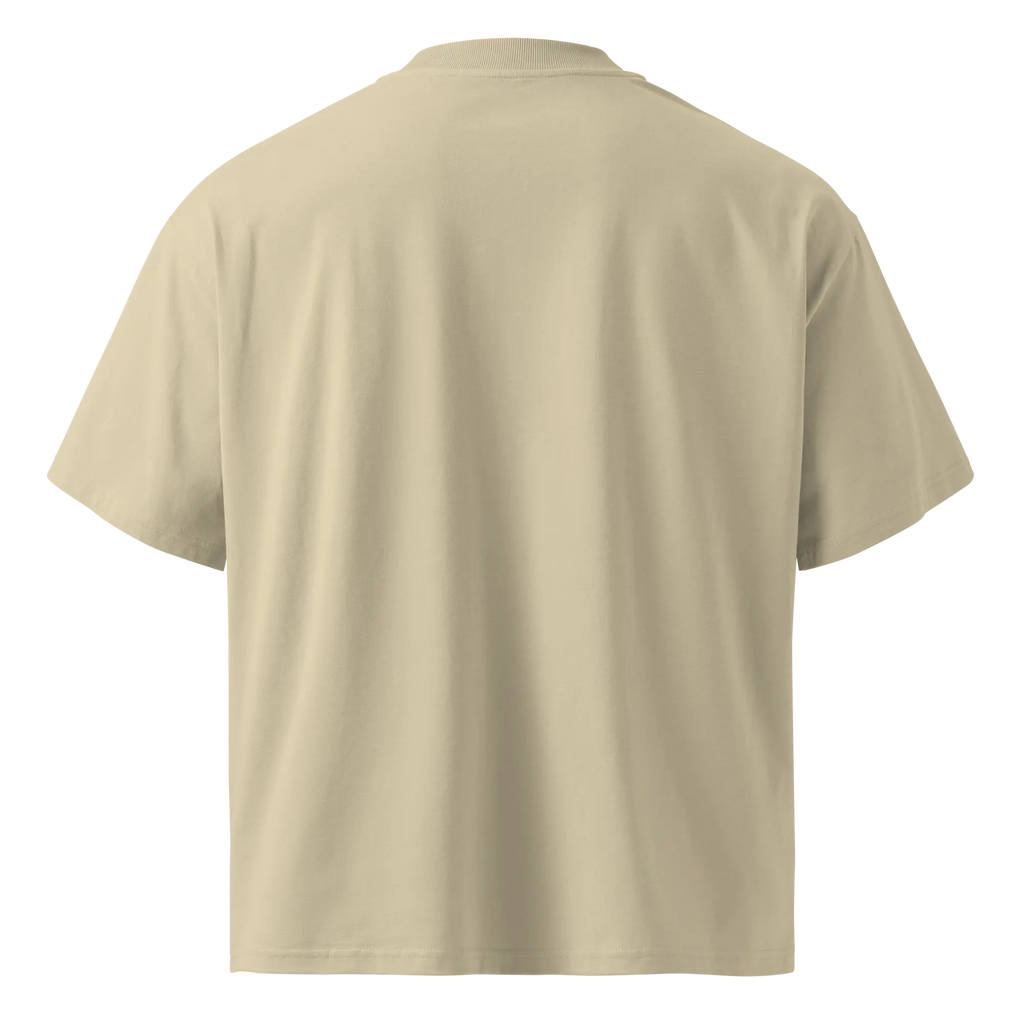 First Home Unisex organic oversized high neck t-shirt