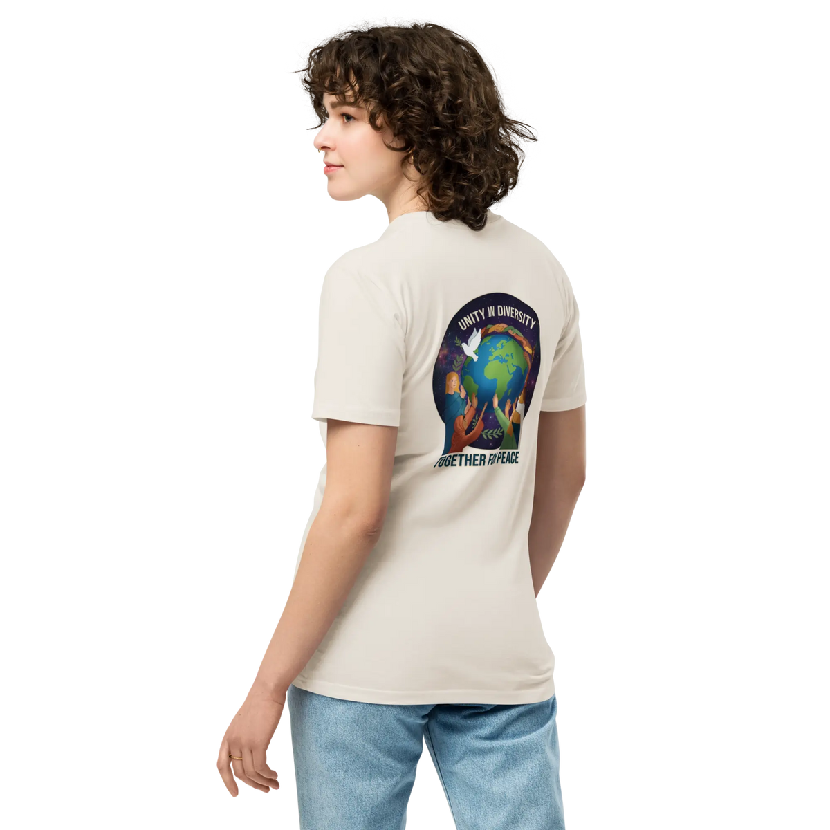 First Home of Peace Unisex premium t-shirt