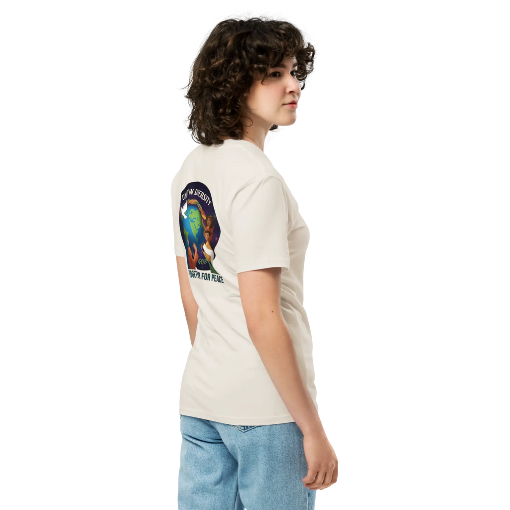 First Home of Peace Unisex premium t-shirt