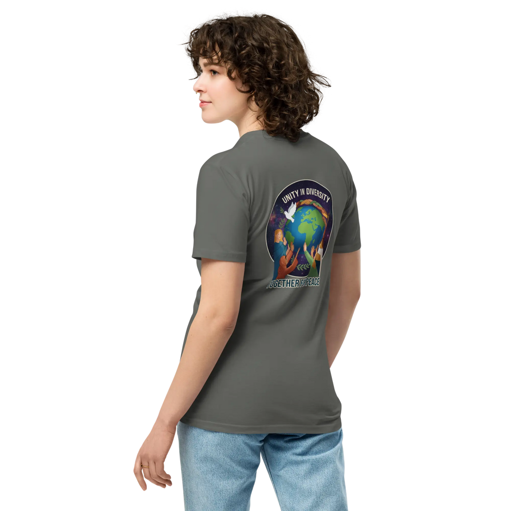 First Home of Peace Unisex premium t-shirt