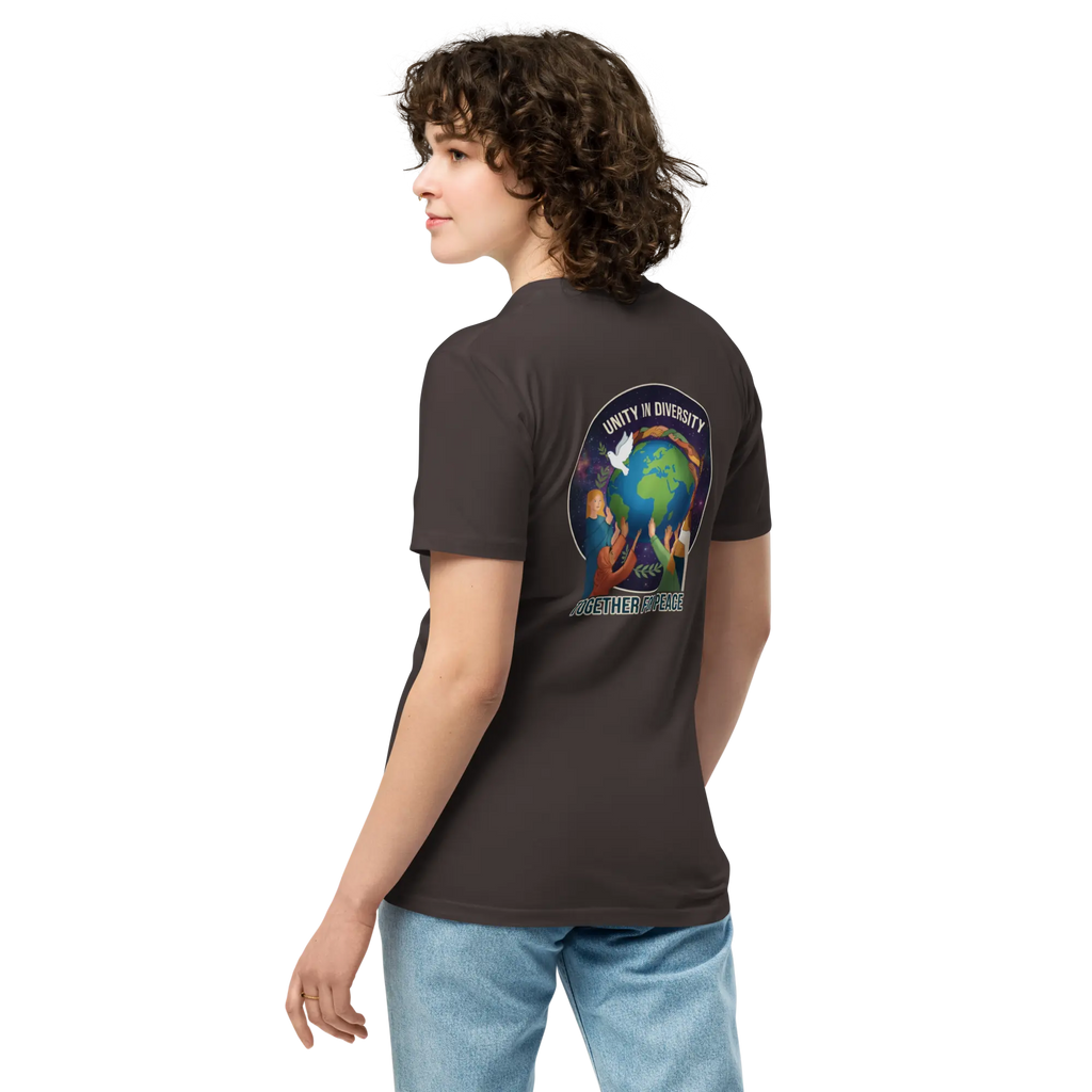 First Home of Peace Unisex premium t-shirt