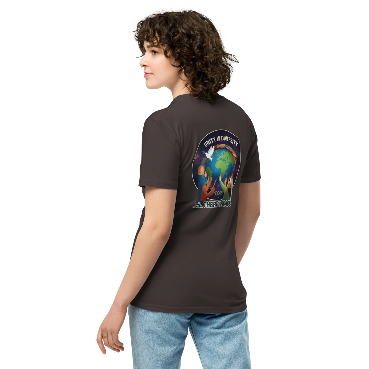 First Home of Peace Unisex premium t-shirt