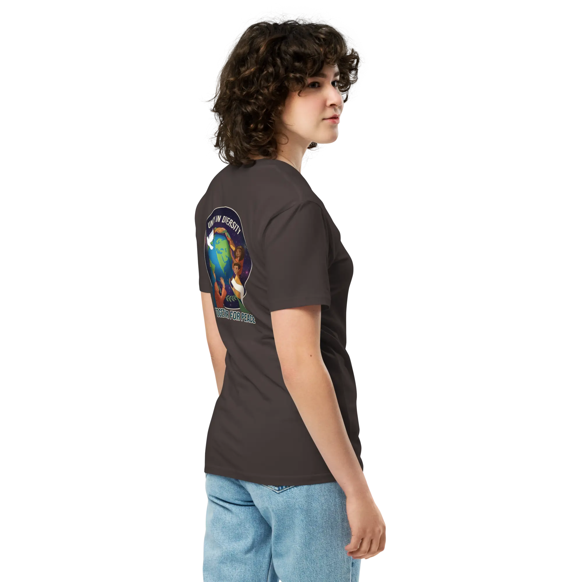 First Home of Peace Unisex premium t-shirt