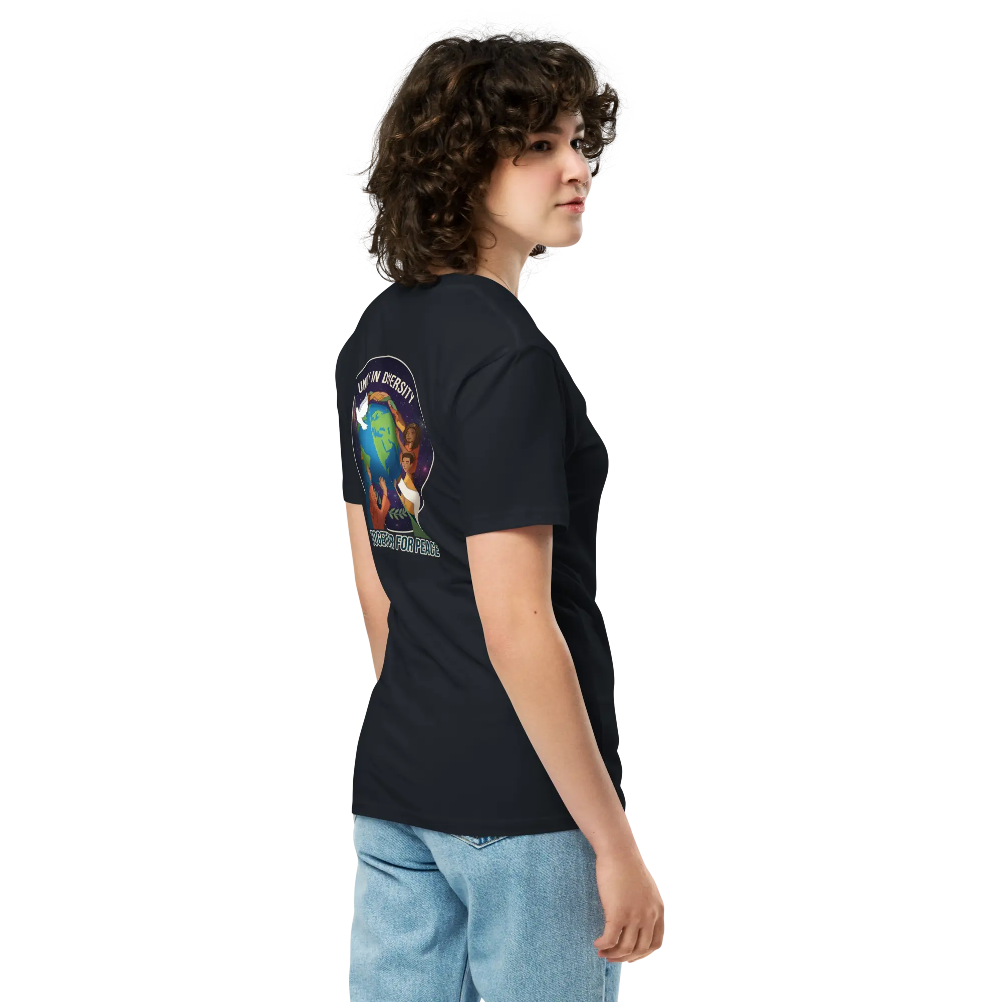 First Home of Peace Unisex premium t-shirt