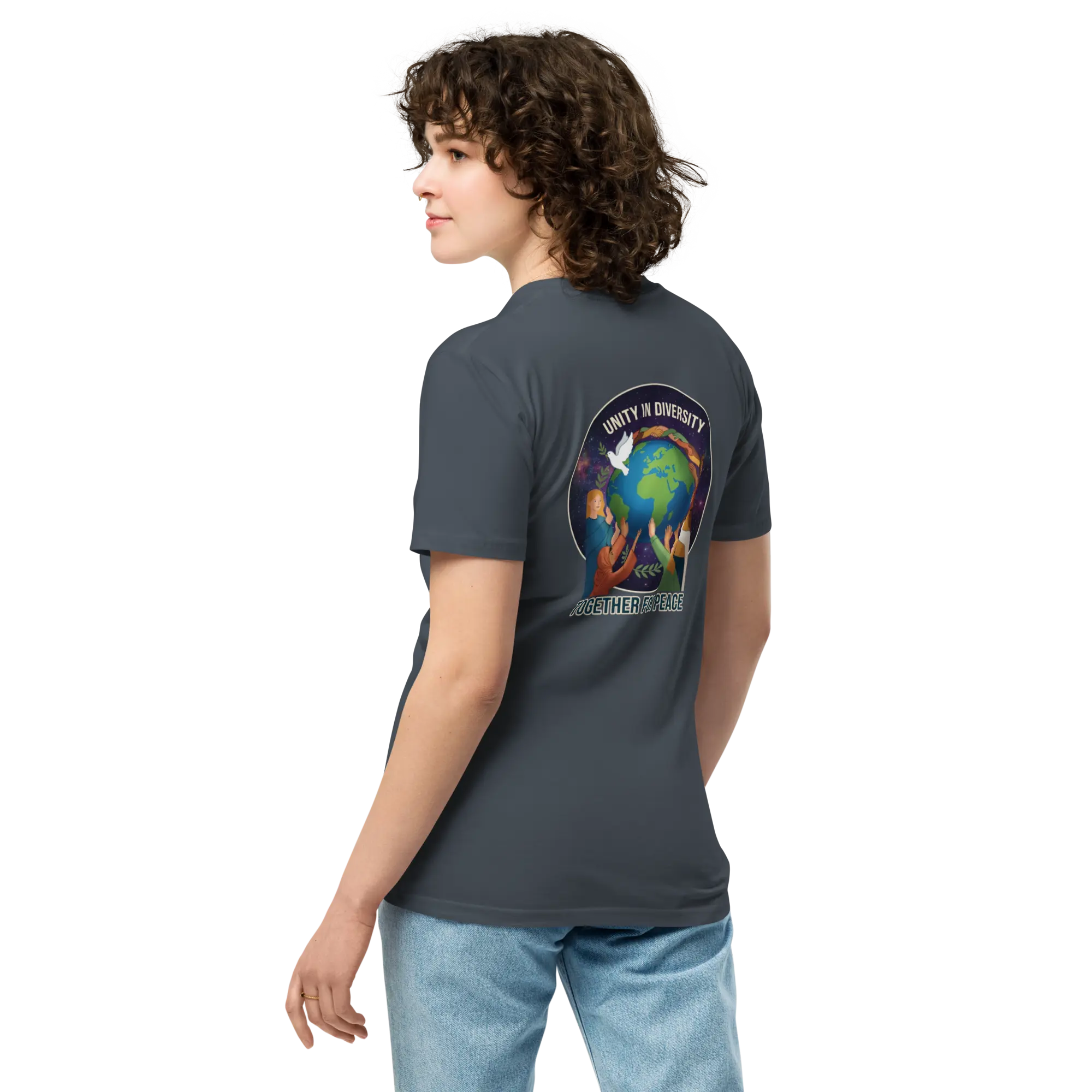 First Home of Peace Unisex premium t-shirt