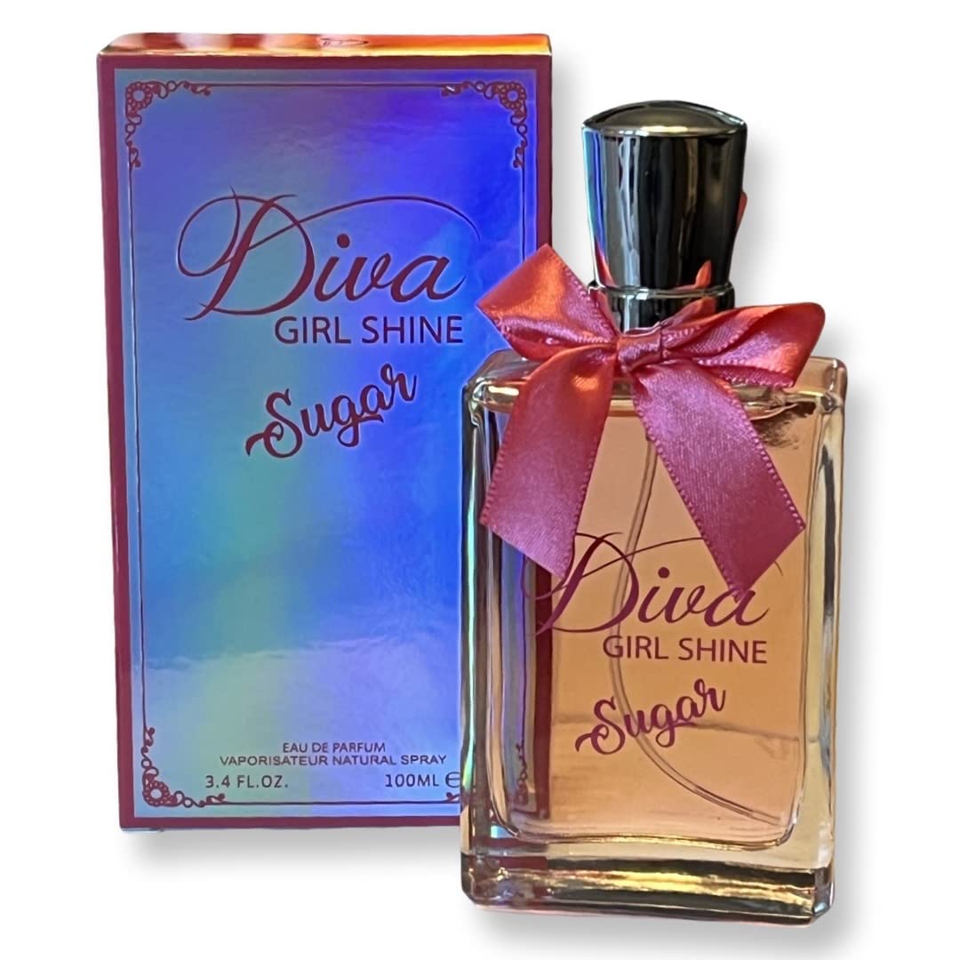 United Scents DIVA GIRL SHINE SUGAR – Eau de Parfum for Women