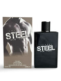 United Scents Steel New York Eau de Parfum for Men – 3.4 Fl Oz