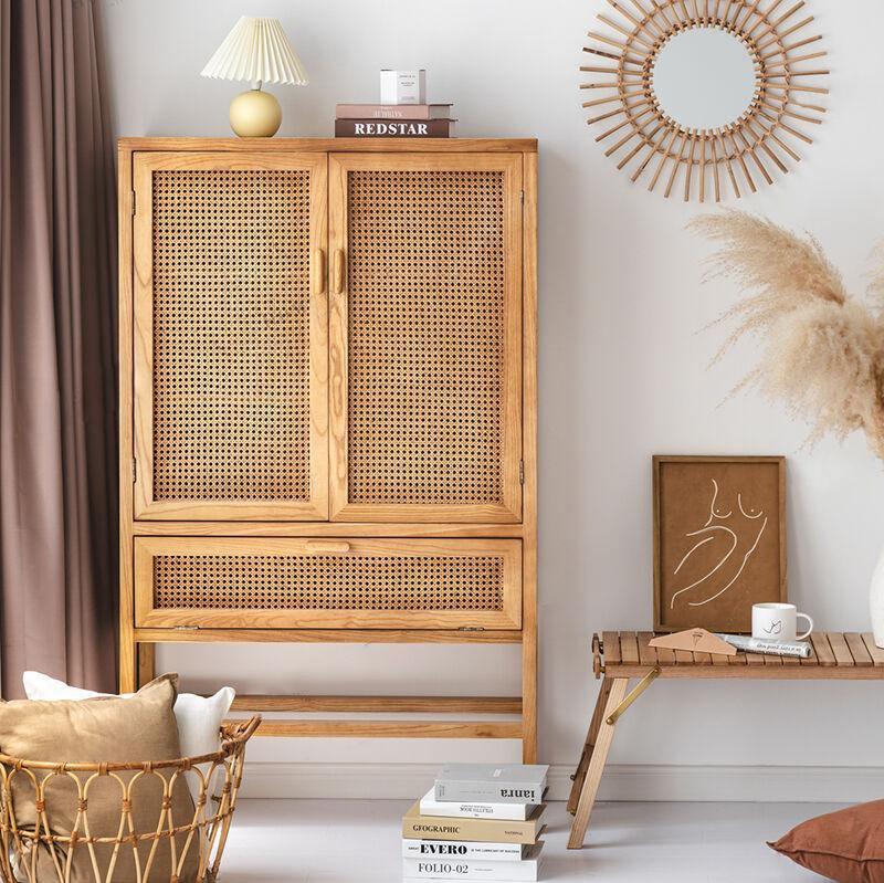 Uno G9 Rattan Sideboard, Bookcase, Wardrobe