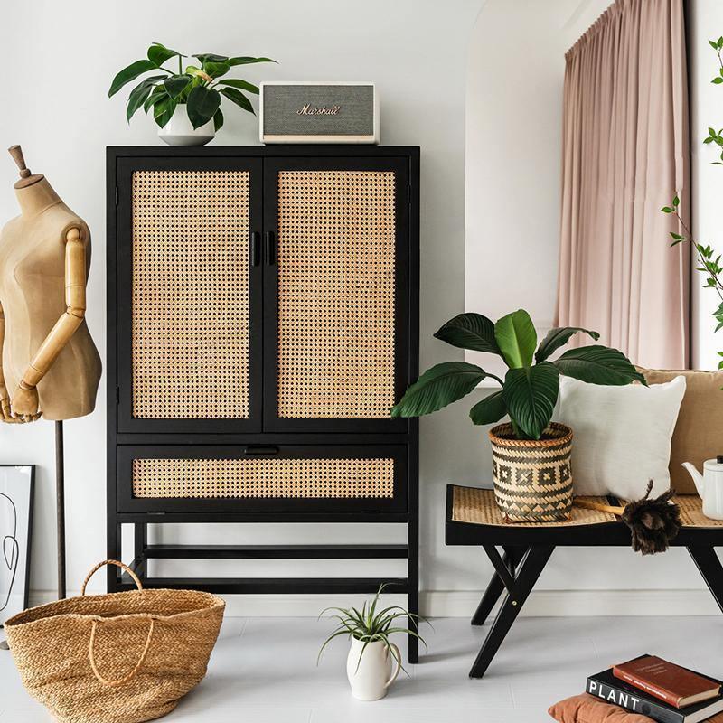 Uno G9 Rattan Sideboard, Bookcase, Wardrobe