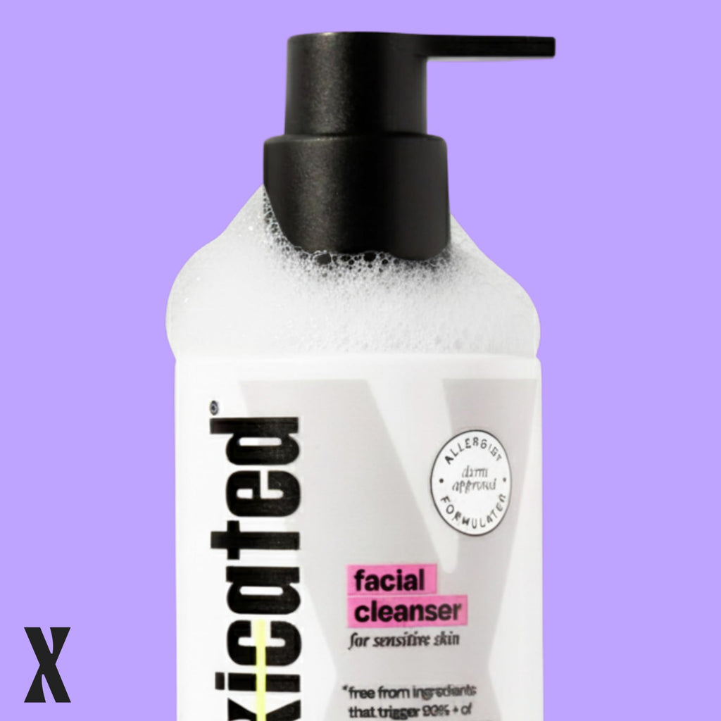 Untoxicated Face Wash – Gentle & Hydrating Cleanser for Sensitive Skin | Ceramides, Hyaluronic Acid & Glycerin | Soap Free, Fragrance Free, 7 oz