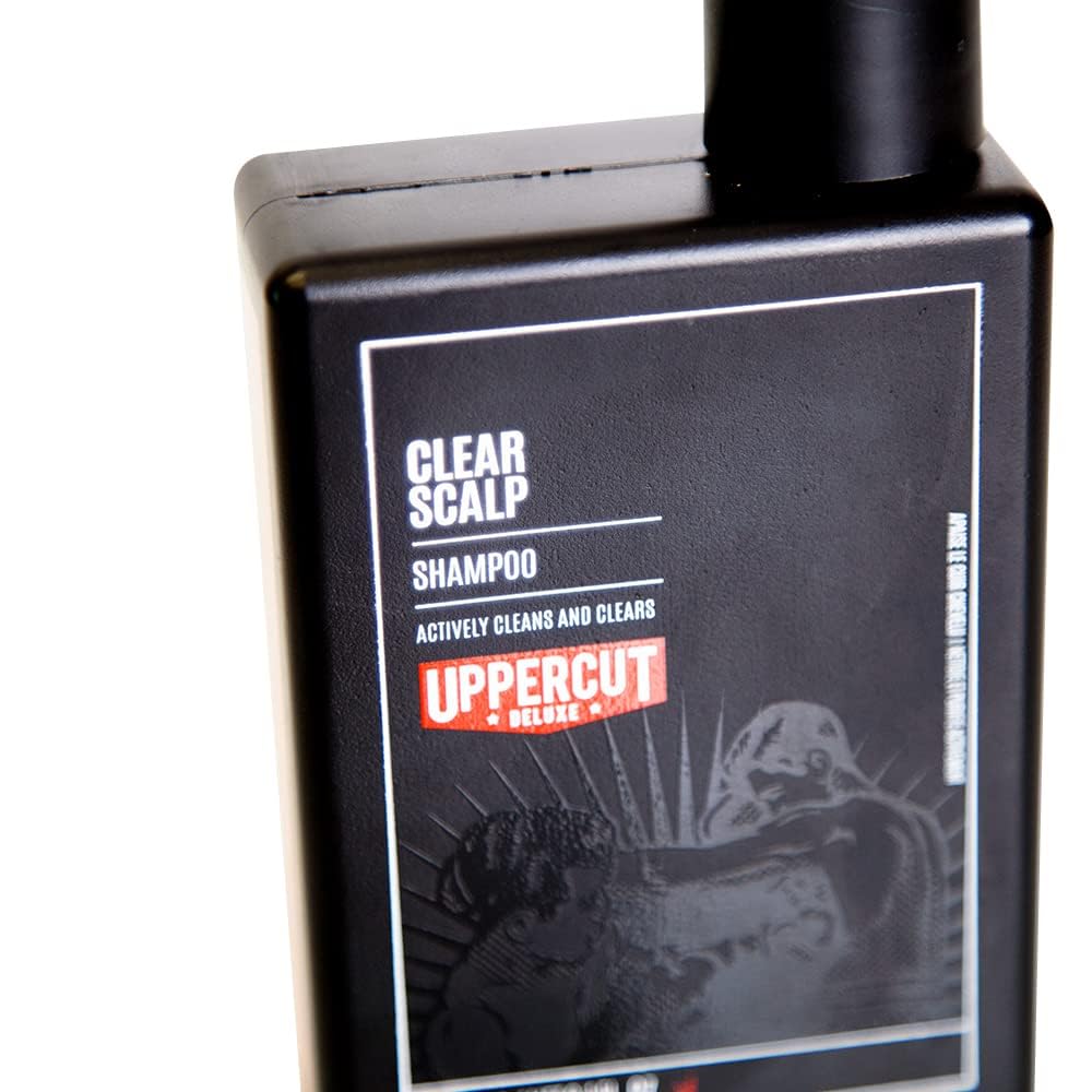 UPPERCUT DELUXE Clear Scalp Shampoo – Pack of 2, Soothing Scalp Care