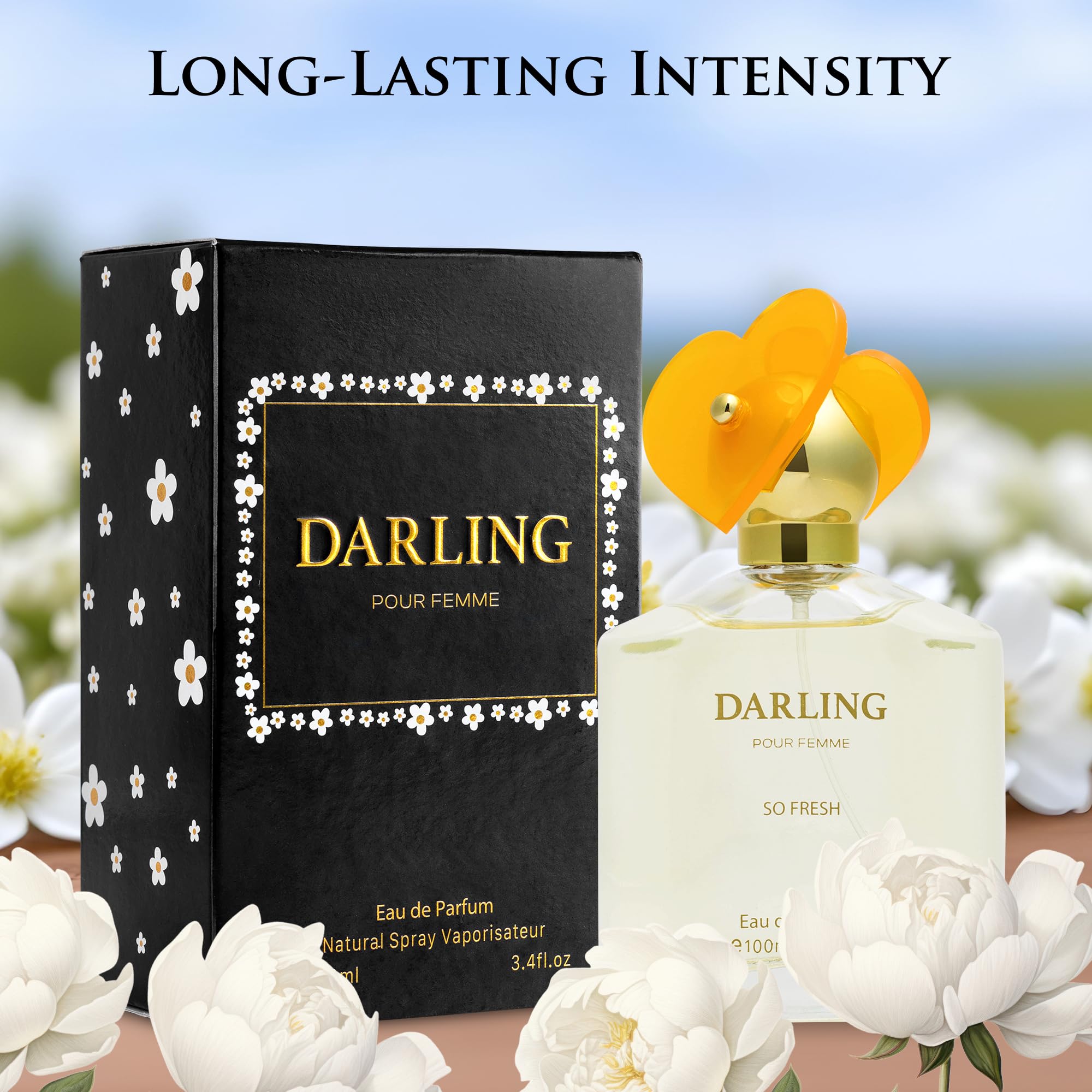 Darling for Women Eau de Parfum - Floral & Woody | Gardenia, Violet & Jasmine | 100ml | Urban Collection