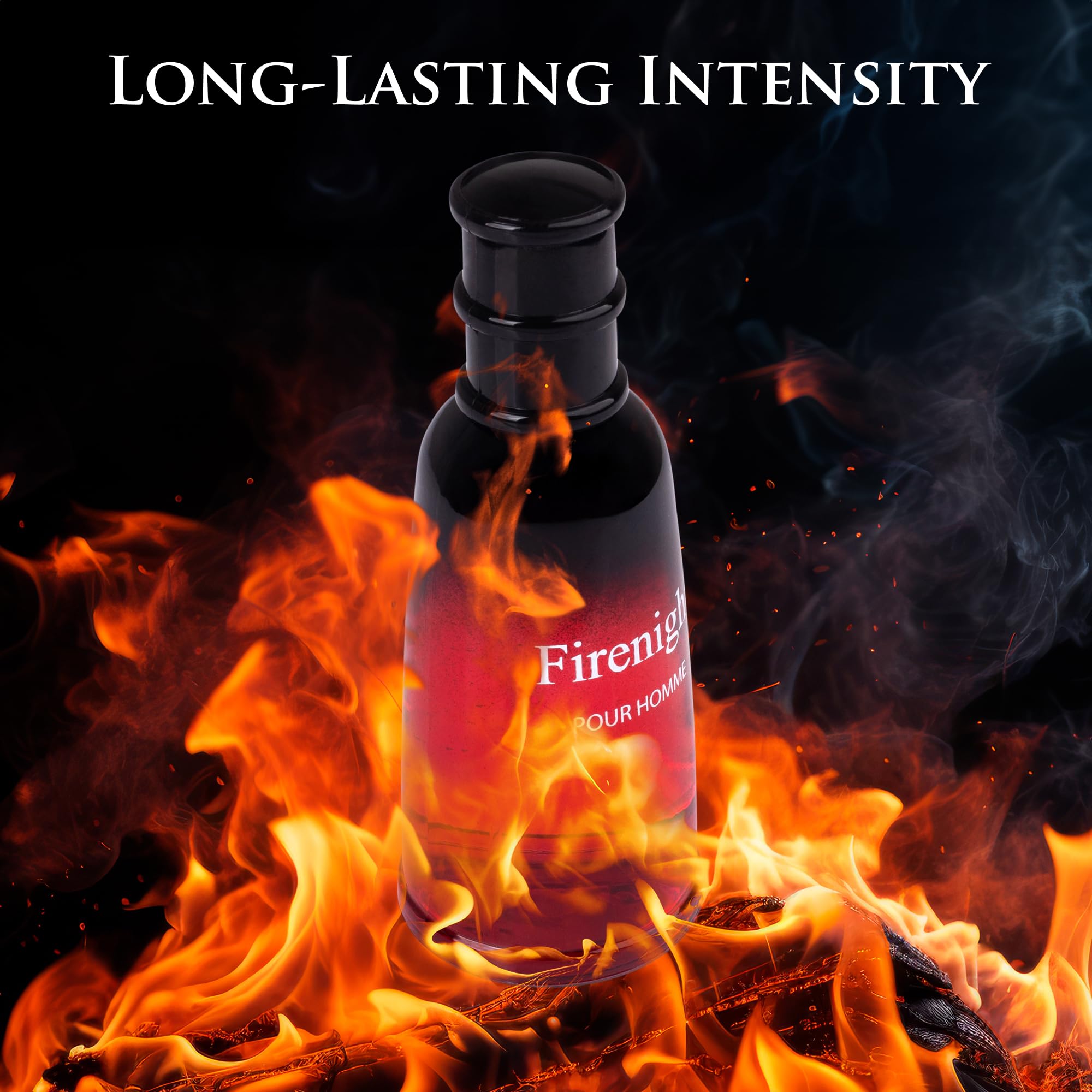 URBAN COLLECTION Firenight for Men Eau de Parfum – 3.4 oz / 100 ml – Citrus, Spice & Violet Notes