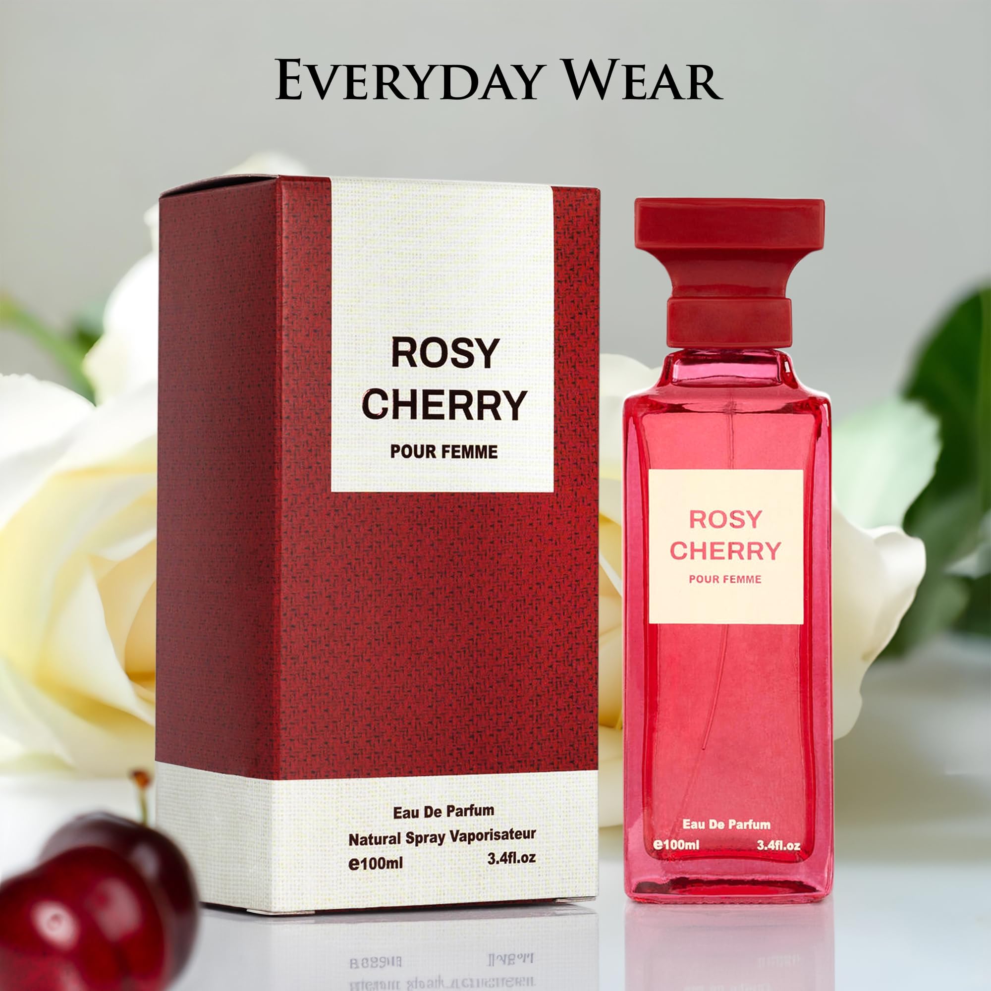 Rosy Cherry for Women | Fruity Floral Fragrance by Urban Collection