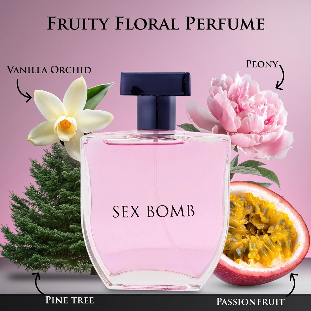 Urban Collection Sx Bomb for Women Eau De Parfum – Floral & Fruity Blend, Oakmoss & Musk – 100ml