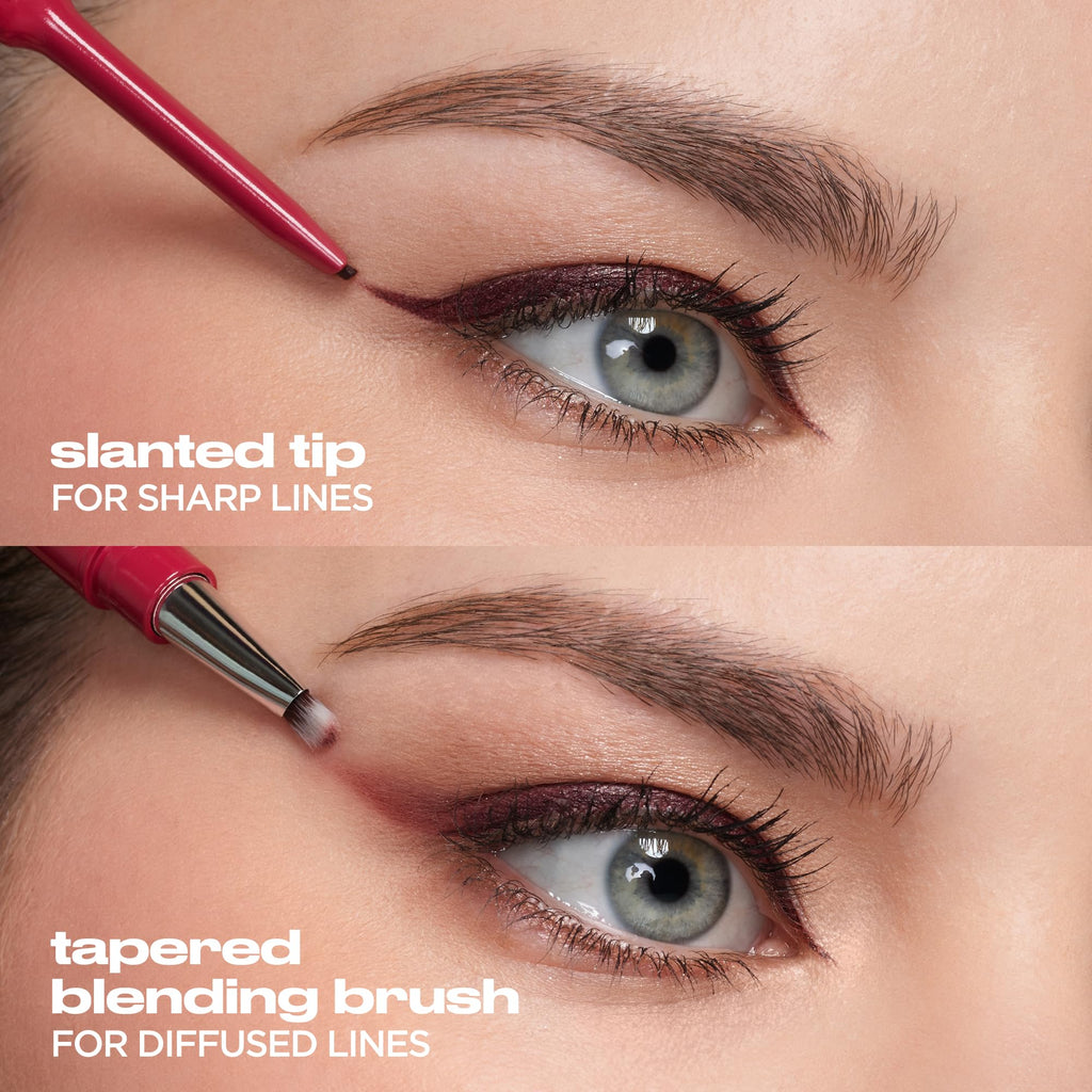 Urban Decay 24/7 Liquid Stick Waterproof Eyeliner – Brown Noise, Dual-Ended Gel Liner