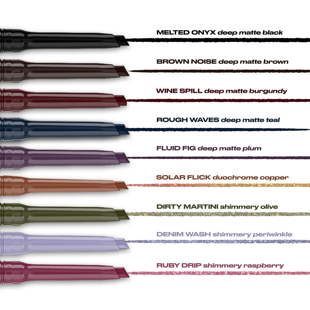 Urban Decay 24/7 Liquid Stick Waterproof Eyeliner – Brown Noise, Dual-Ended Gel Liner