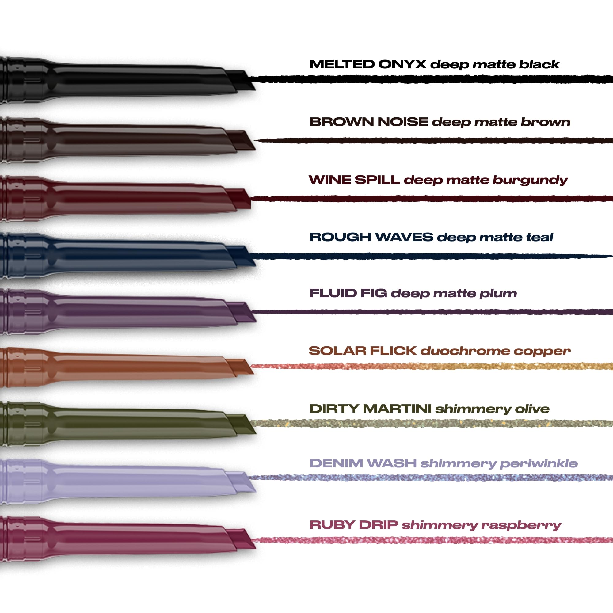 Urban Decay 24/7 Liquid Stick Waterproof Eyeliner – Brown Noise, Dual-Ended Gel Liner