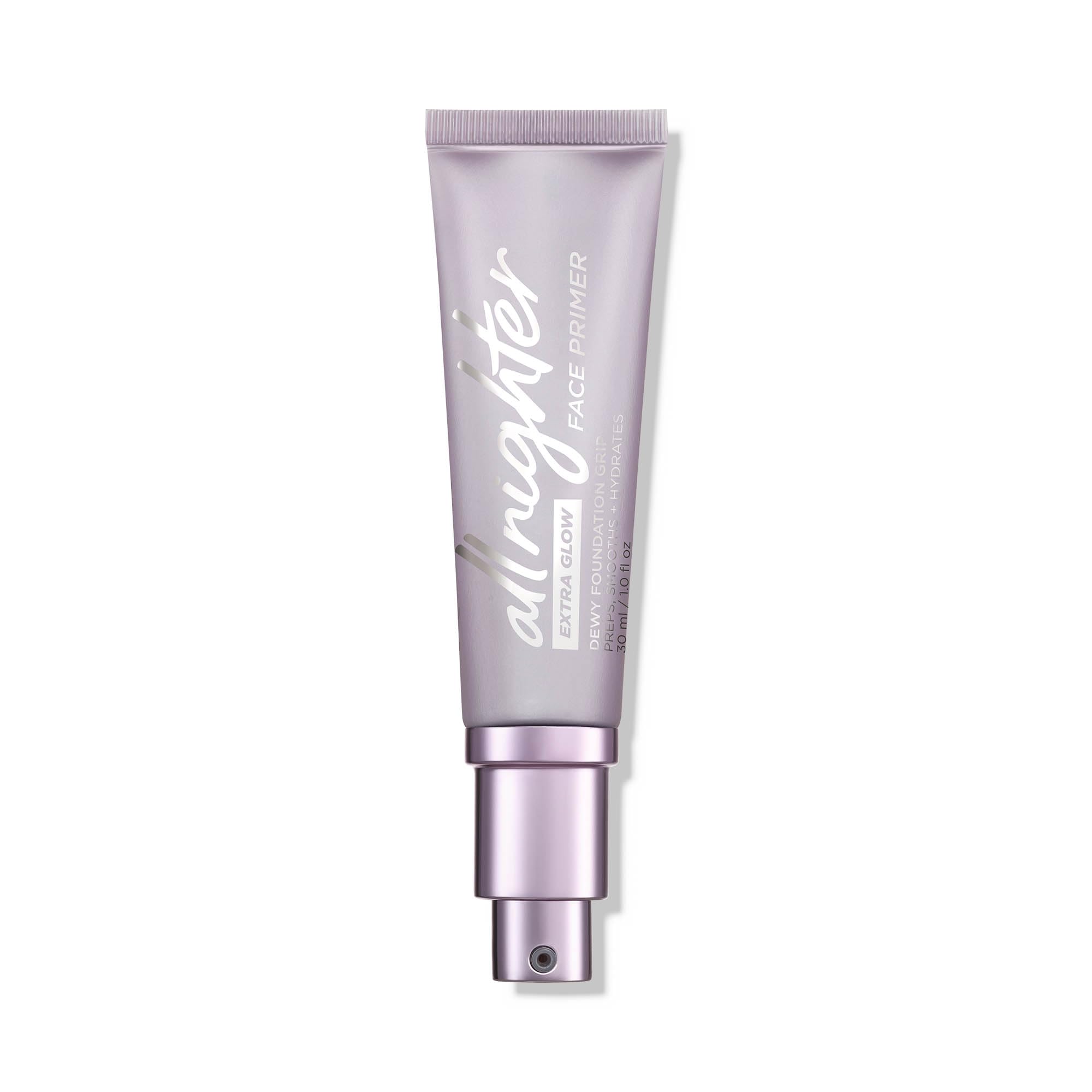 Urban Decay All Nighter Extra Glow Primer – Dewy, Hydrating Base for Makeup (1 fl oz)