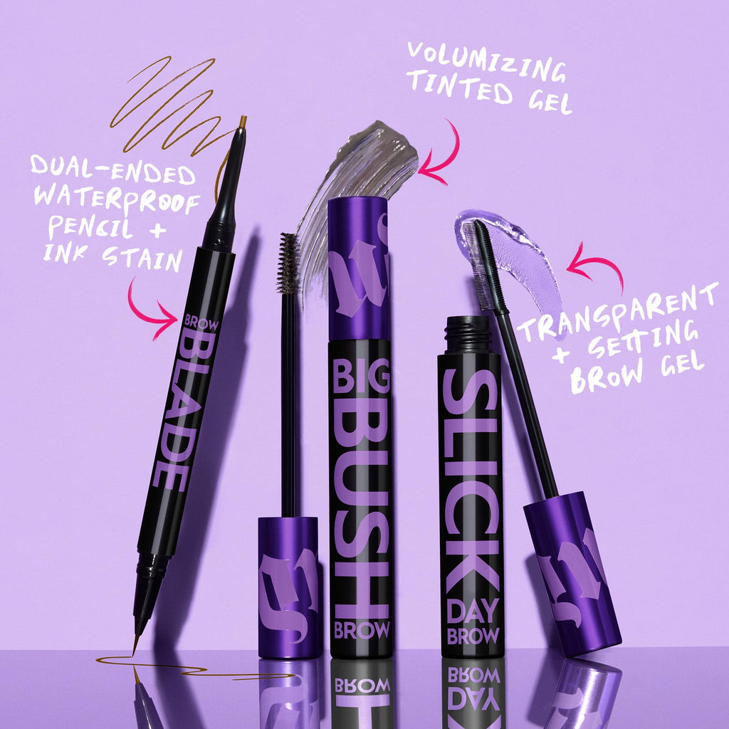 Urban Decay Brow Blade 2-in-1 Eyebrow Pencil & Ink Stain – Waterproof, 24HR Wear – Brunette Betty