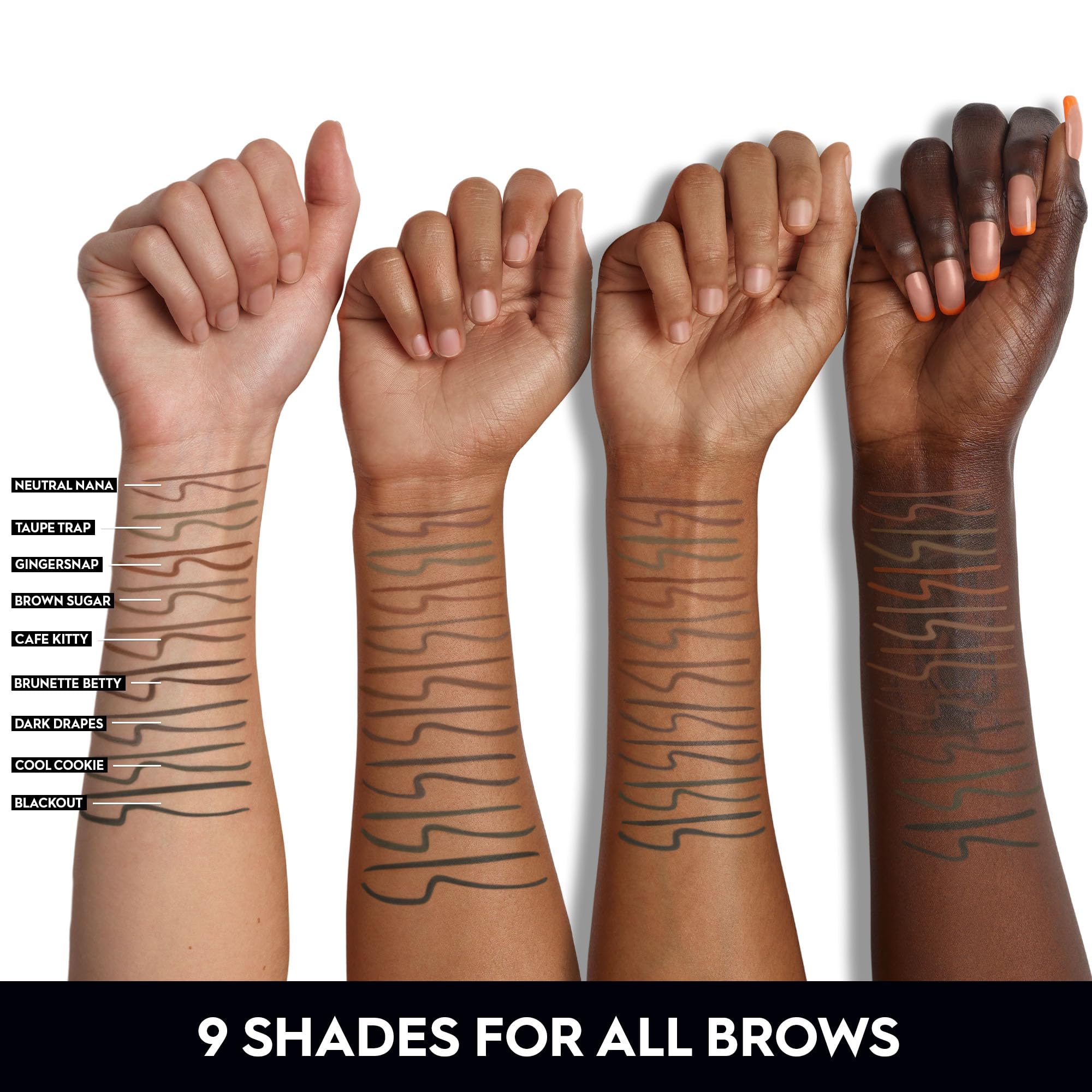 Urban Decay Brow Blade 2-in-1 Eyebrow Pencil & Ink Stain – Waterproof, 24HR Wear – Brunette Betty
