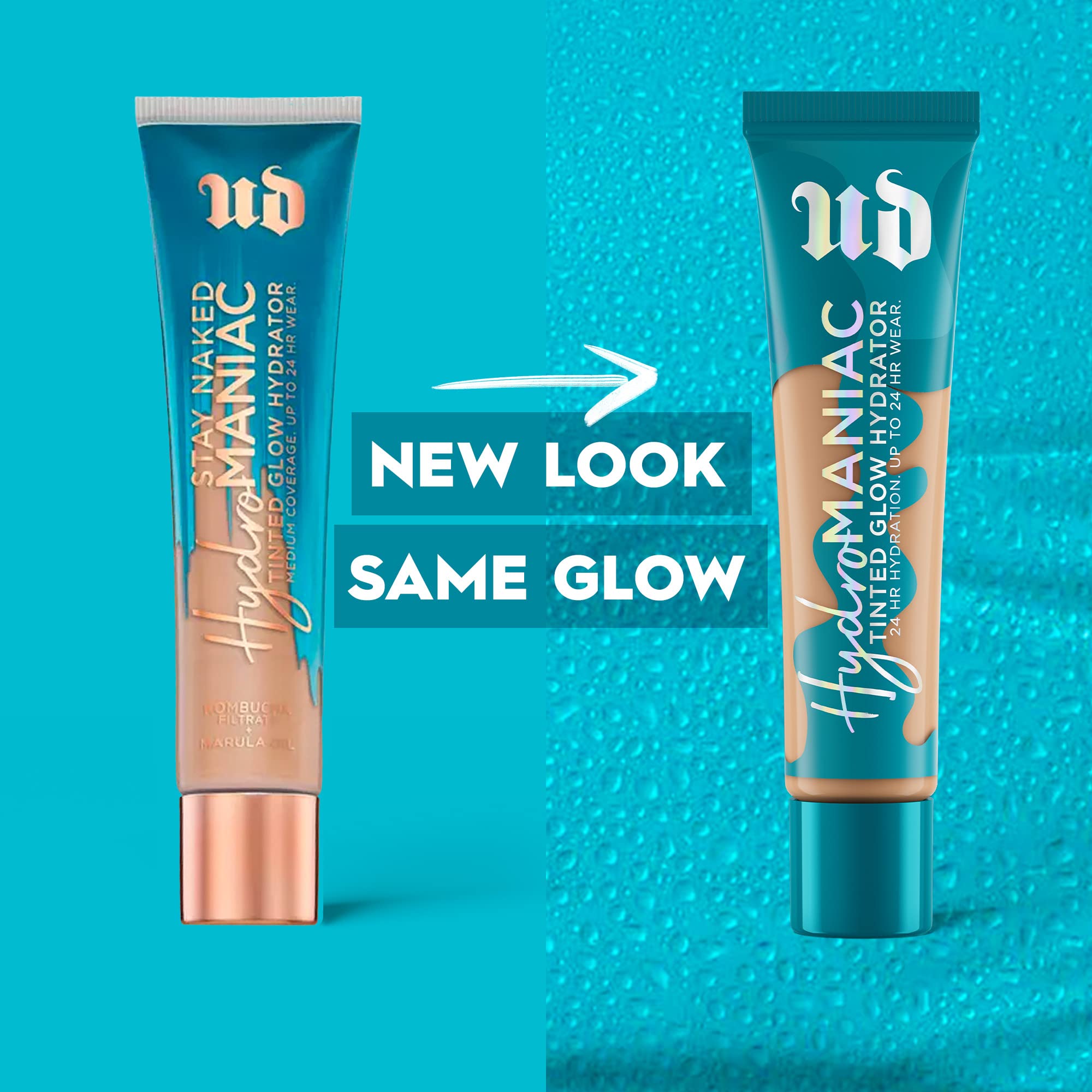 Urban Decay Hydromaniac Dewy Foundation – Hydrating Tinted Moisturizer (51 Medium Neutral)