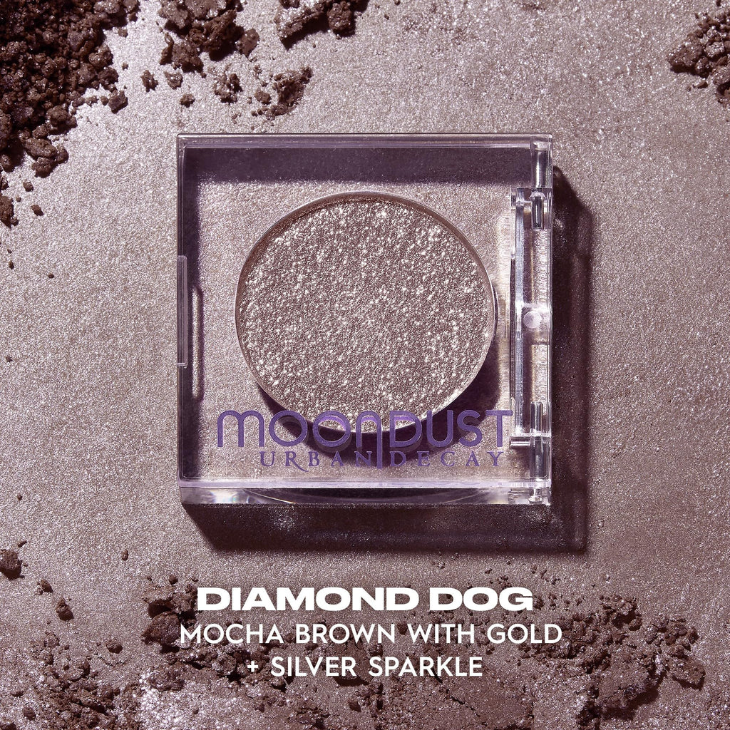 Urban Decay 24/7 Moondust Glitter Eyeshadow Single – Space Cowboy, Long-Wear Wet-Look Sparkle, 0.06 oz