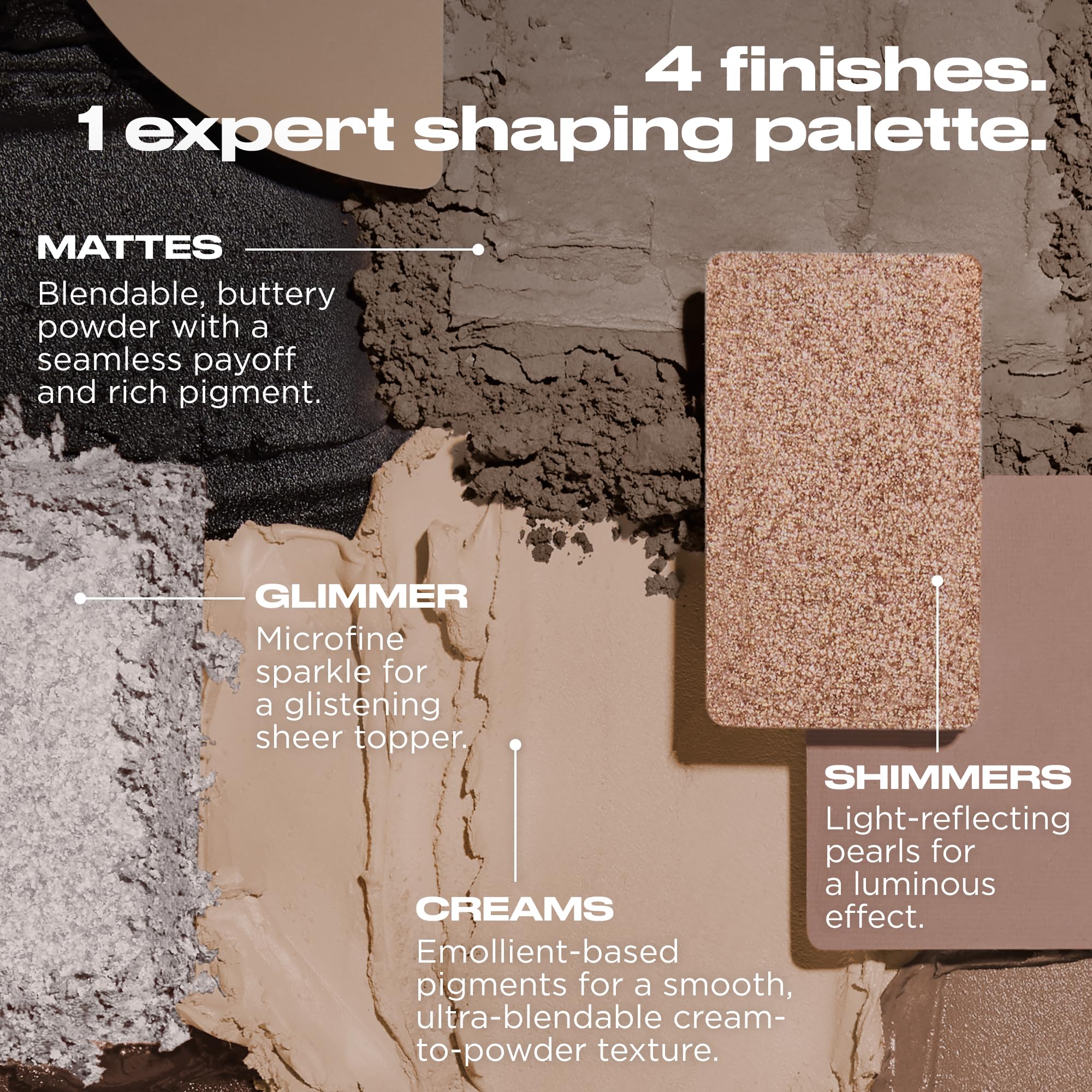 Urban Decay Naked Shaped Eyeshadow Palette – 14 Cool-Tone Shades, All-in-One Eye & Face Palette, Up to 16HR Wear
