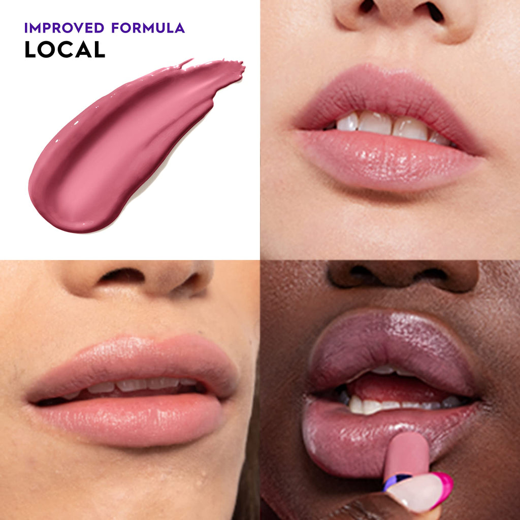 URBAN DECAY Vice Hydrating Lipstick – Sheer Mauve Pink (Shine) – Creamy, Hydrating Lip Color