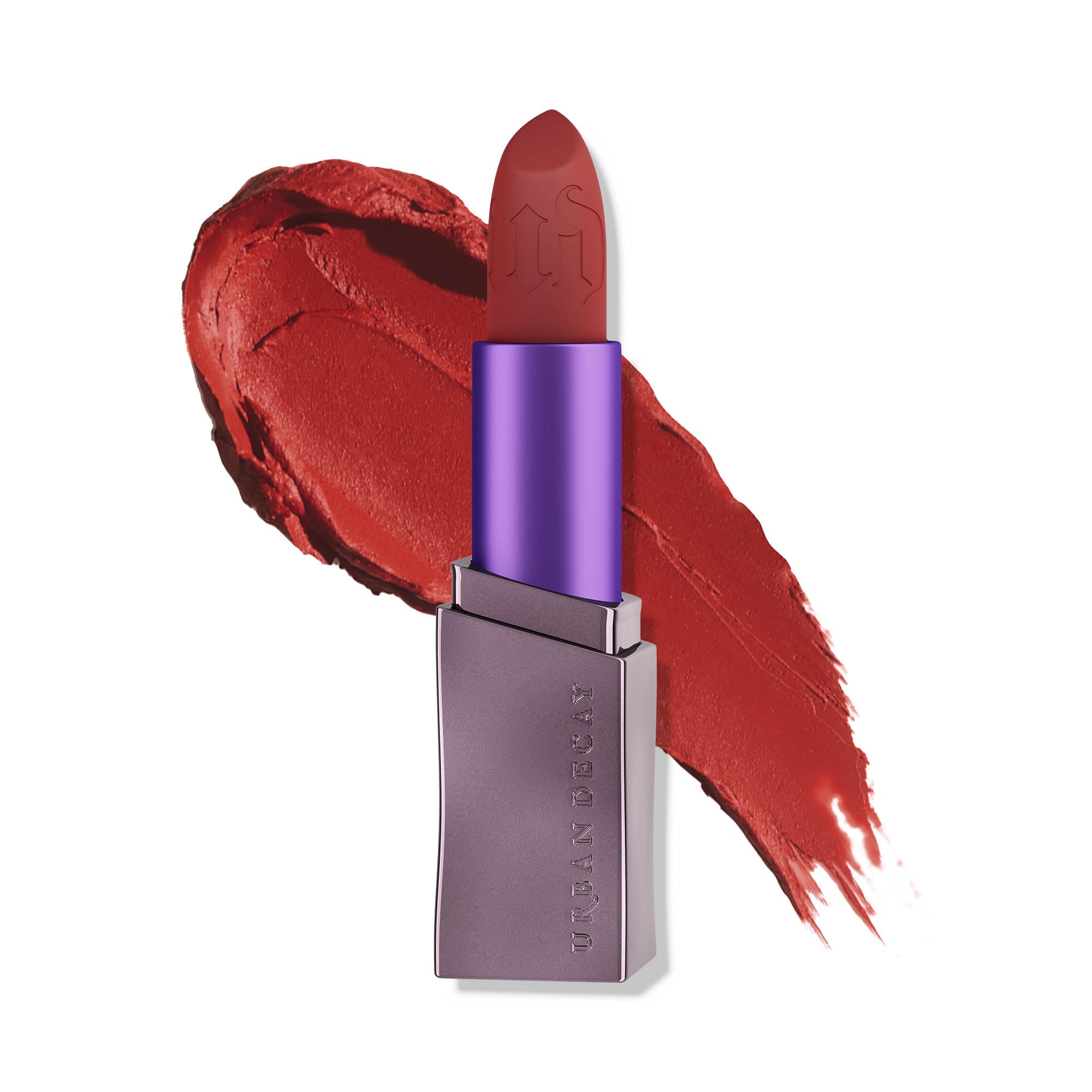 URBAN DECAY Vice Hydrating Lipstick – The Big One Warm Brick Nude Matte (0.11 oz) – Creamy, Moisturizing, Vegan, Cruelty-Free