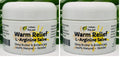 Urban ReLeaf Warm Relief L-Arginine Salve – 2 Pack, 100% Natural