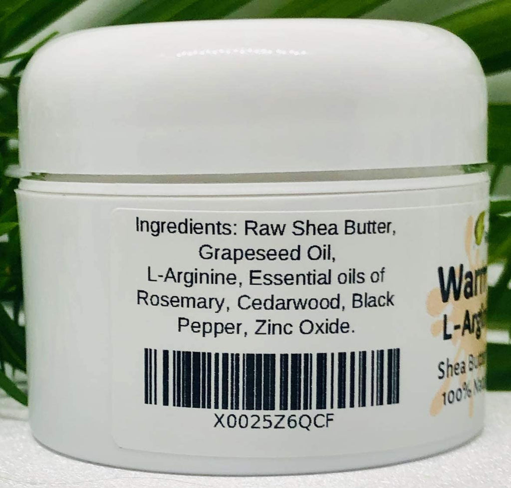 Urban ReLeaf Warm Relief L-Arginine Salve – 2 Pack, 100% Natural