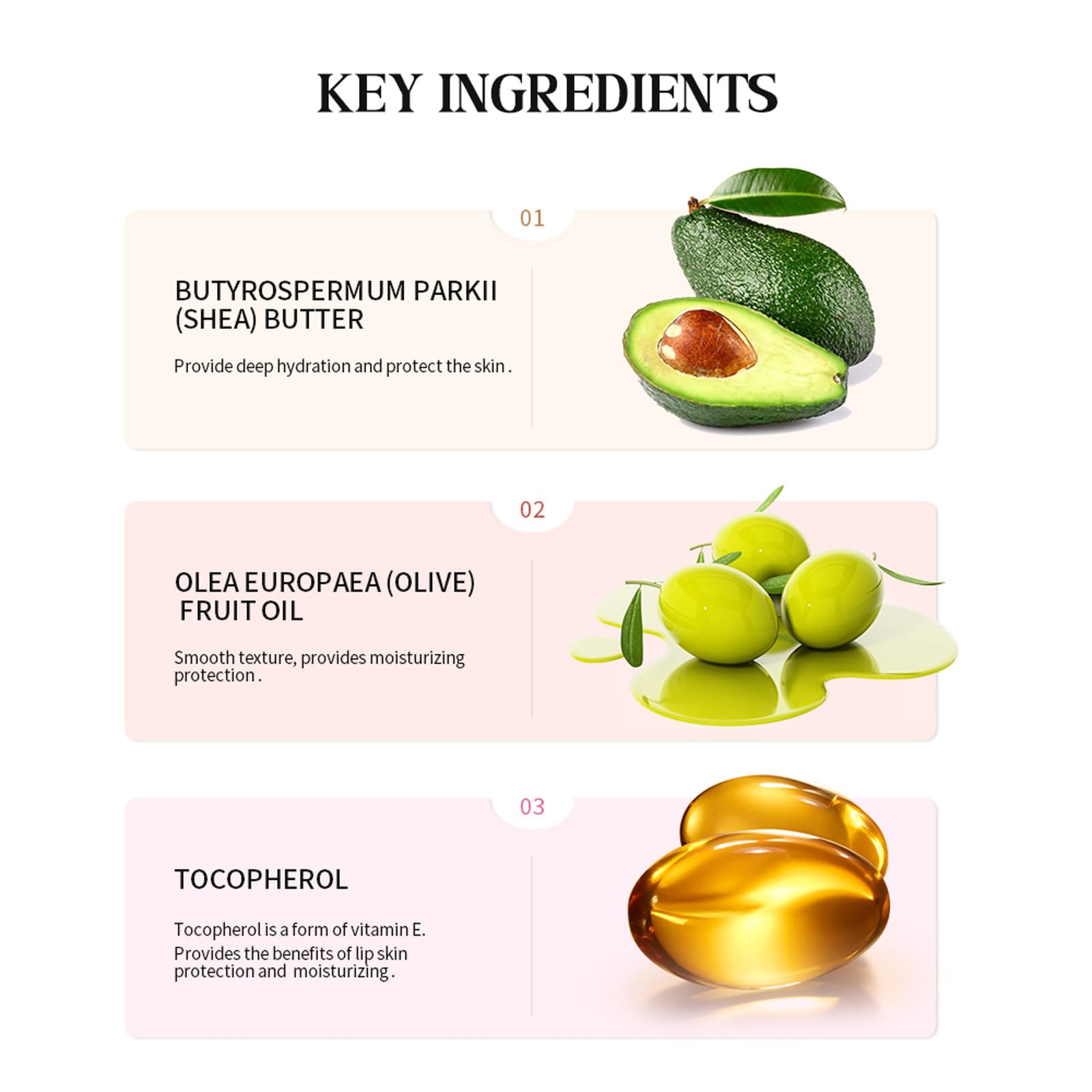 URQT 4PCS Summer Special Lip Butter Balm – Hydrating, Nourishing Lip Care