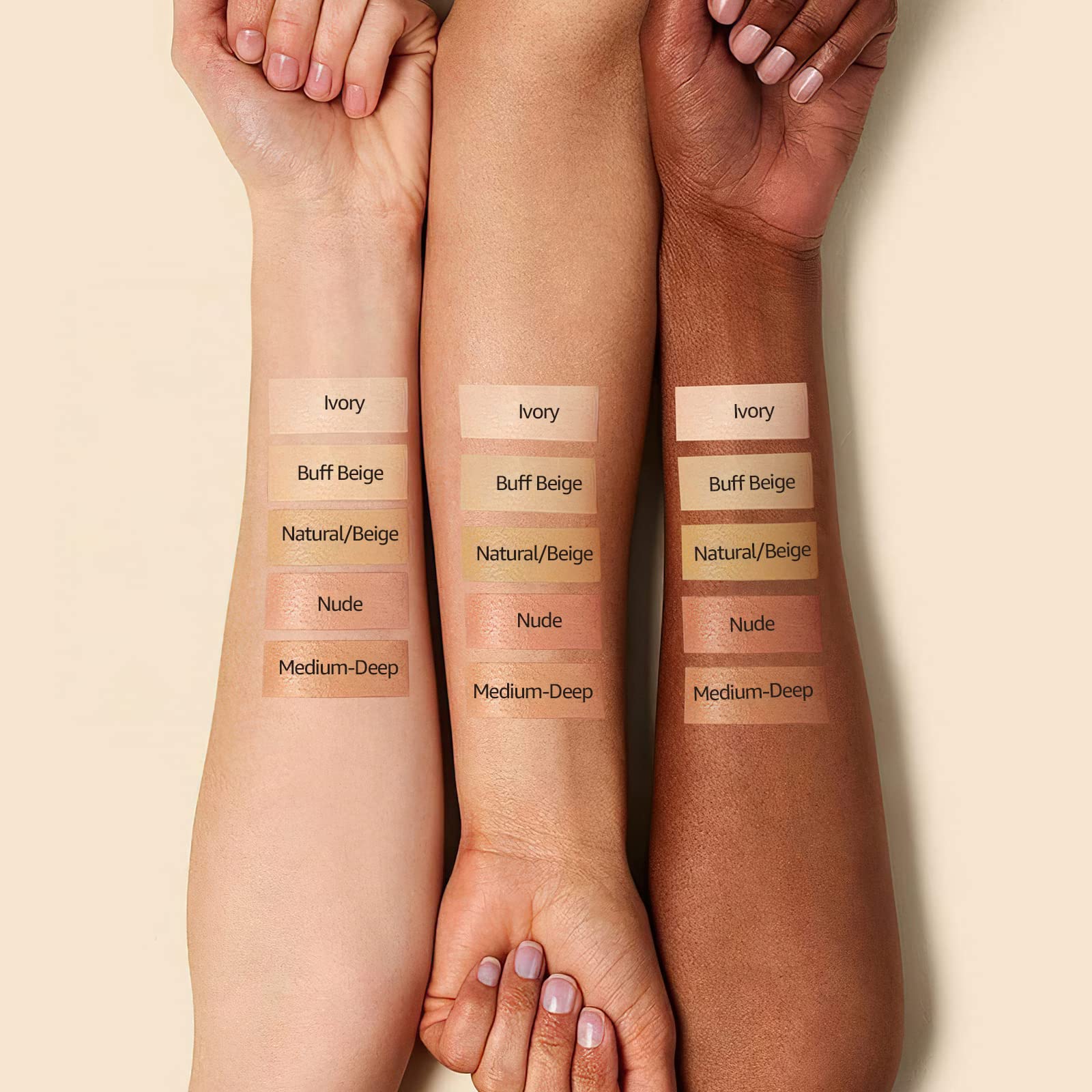 Ursoulney Mushroom Head Air Cushion CC Cream – Full Coverage Foundation, Long-Lasting (2-Pack, Natural)