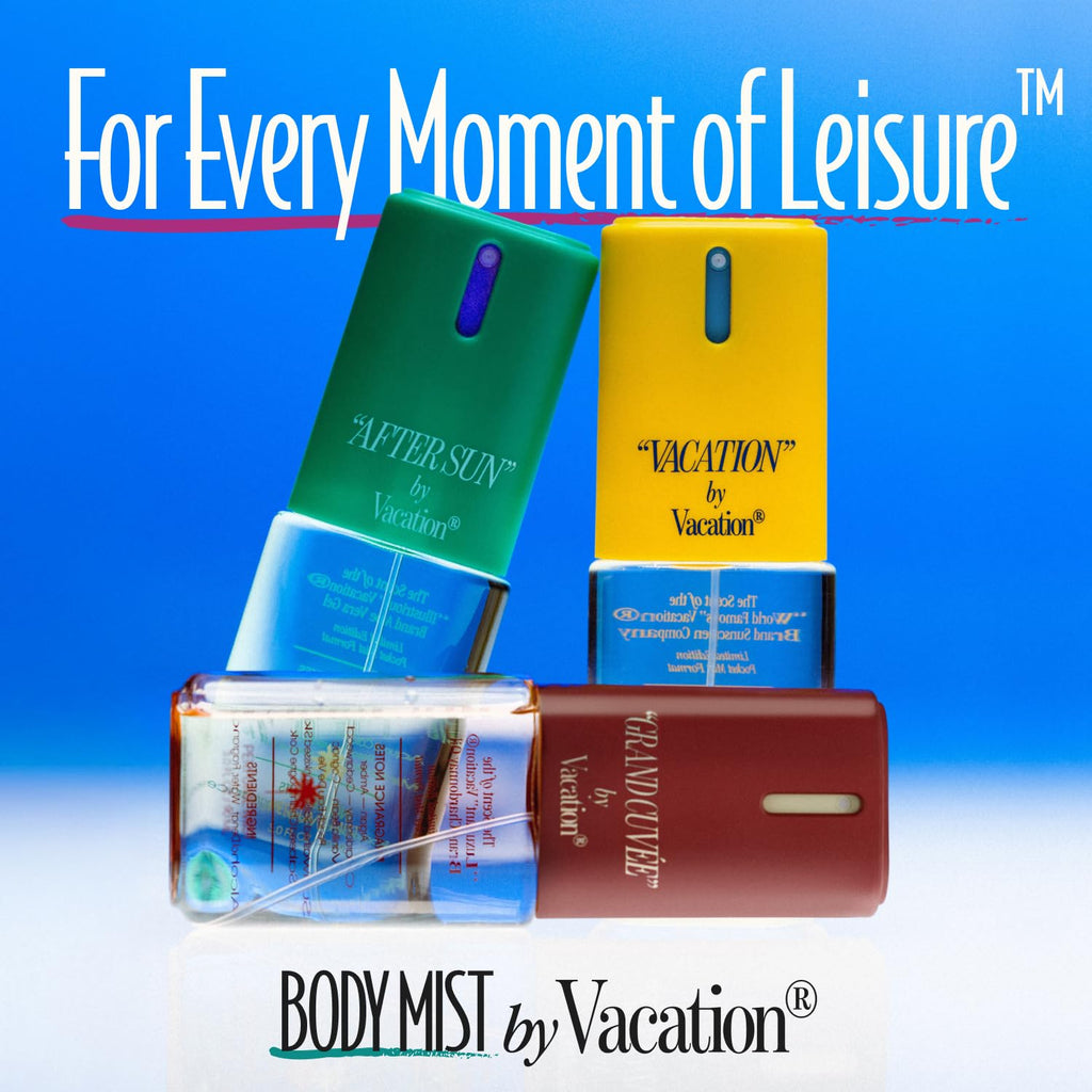 VACATION Body Mist Collector’s Set – 3 Travel-Sized Scents for Men & Women (Coconut, Aloe, Argan)