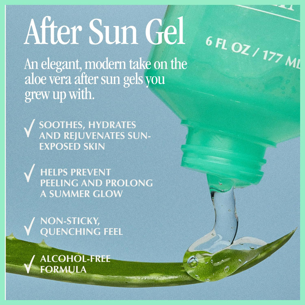 VACATION After Sun Gel & Air Freshener Bundle – Soothing Aloe Vera, Non-Sticky & Alcohol-Free