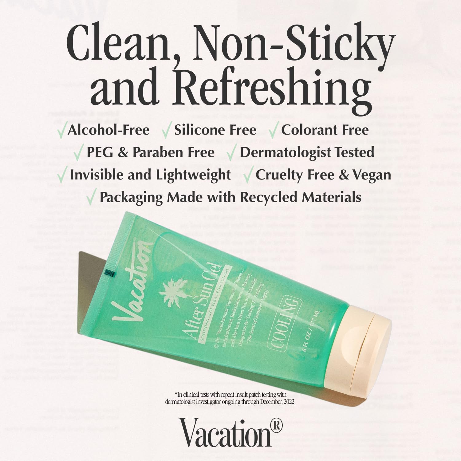 VACATION After Sun Gel & Air Freshener Bundle – Soothing Aloe Vera, Non-Sticky & Alcohol-Free