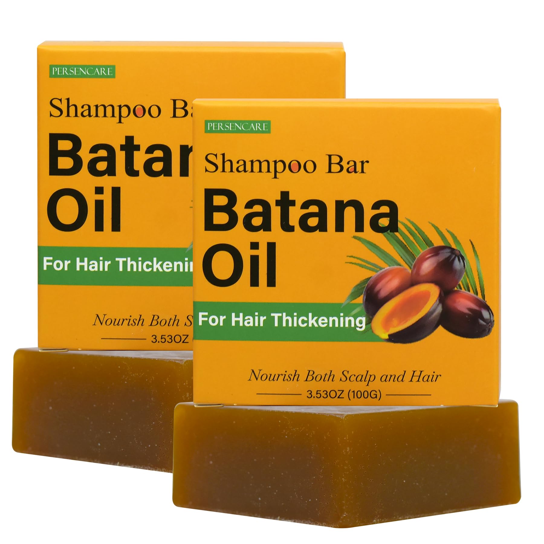VAEYAE Batana Oil Solid Shampoo & Conditioner Bar — 2-Piece Set for All Hair Types